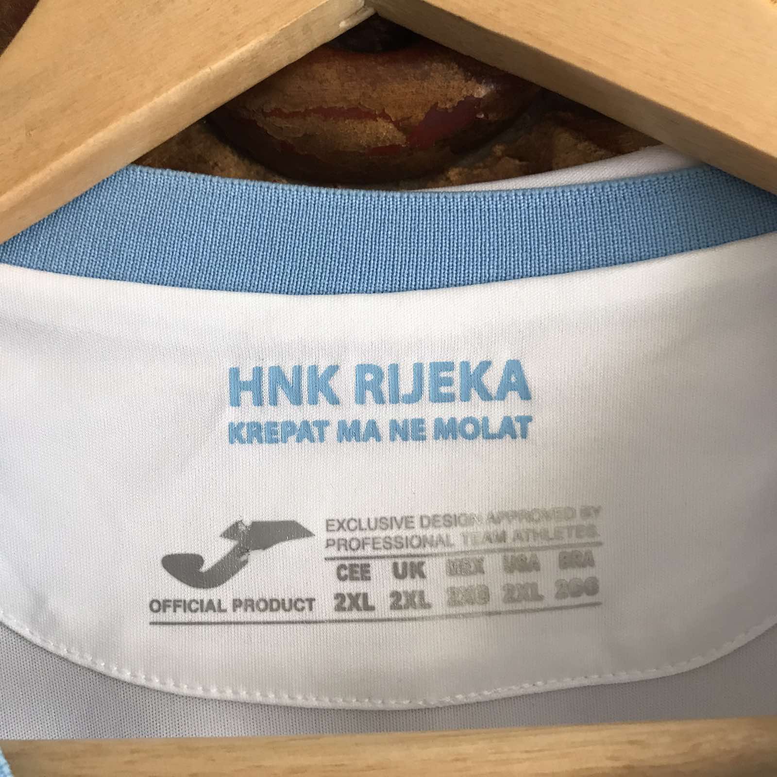 Joma HNK Rijeka Men's Home Football Shirt 2021-22
