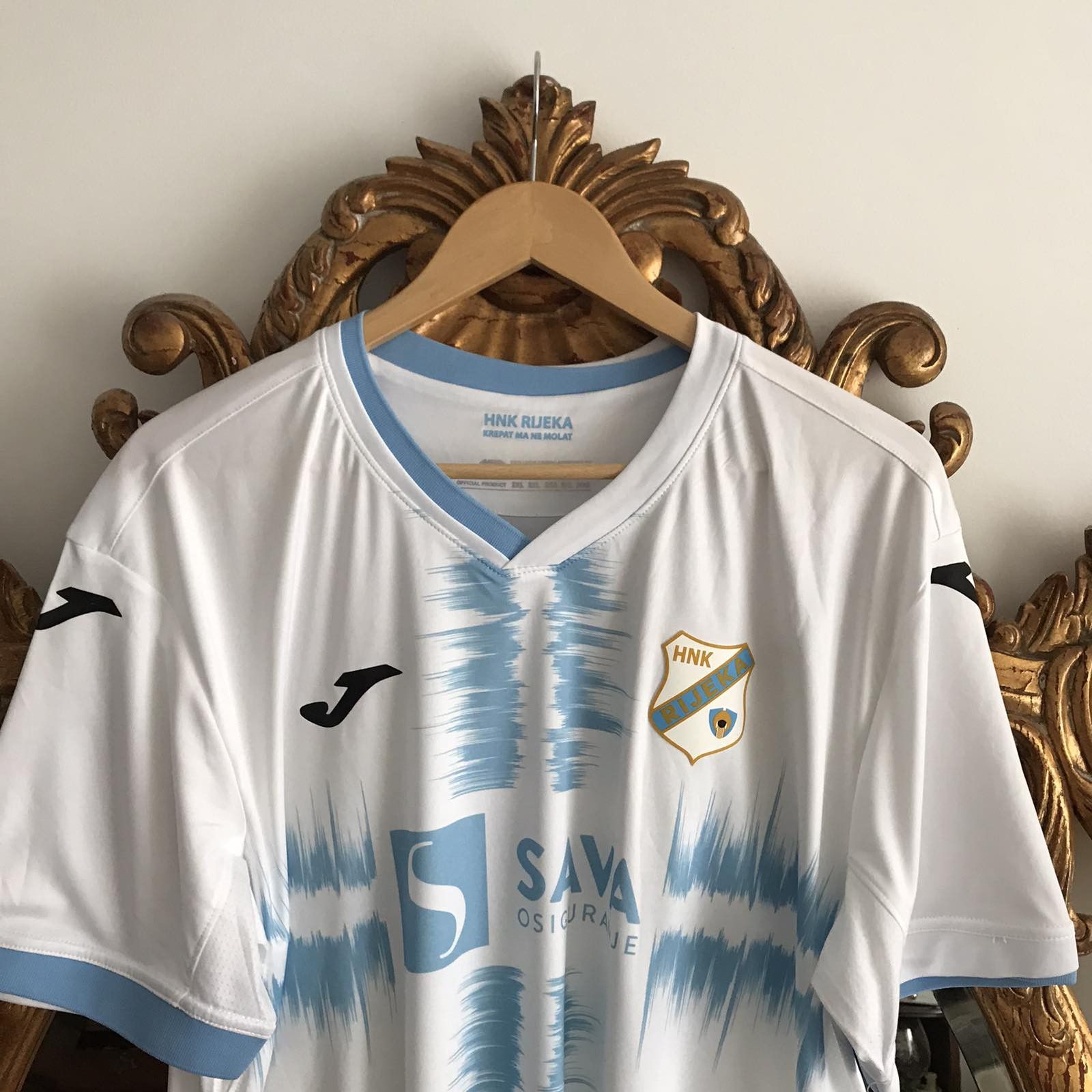 Joma HNK Rijeka Men's Home Football Shirt 2021-22