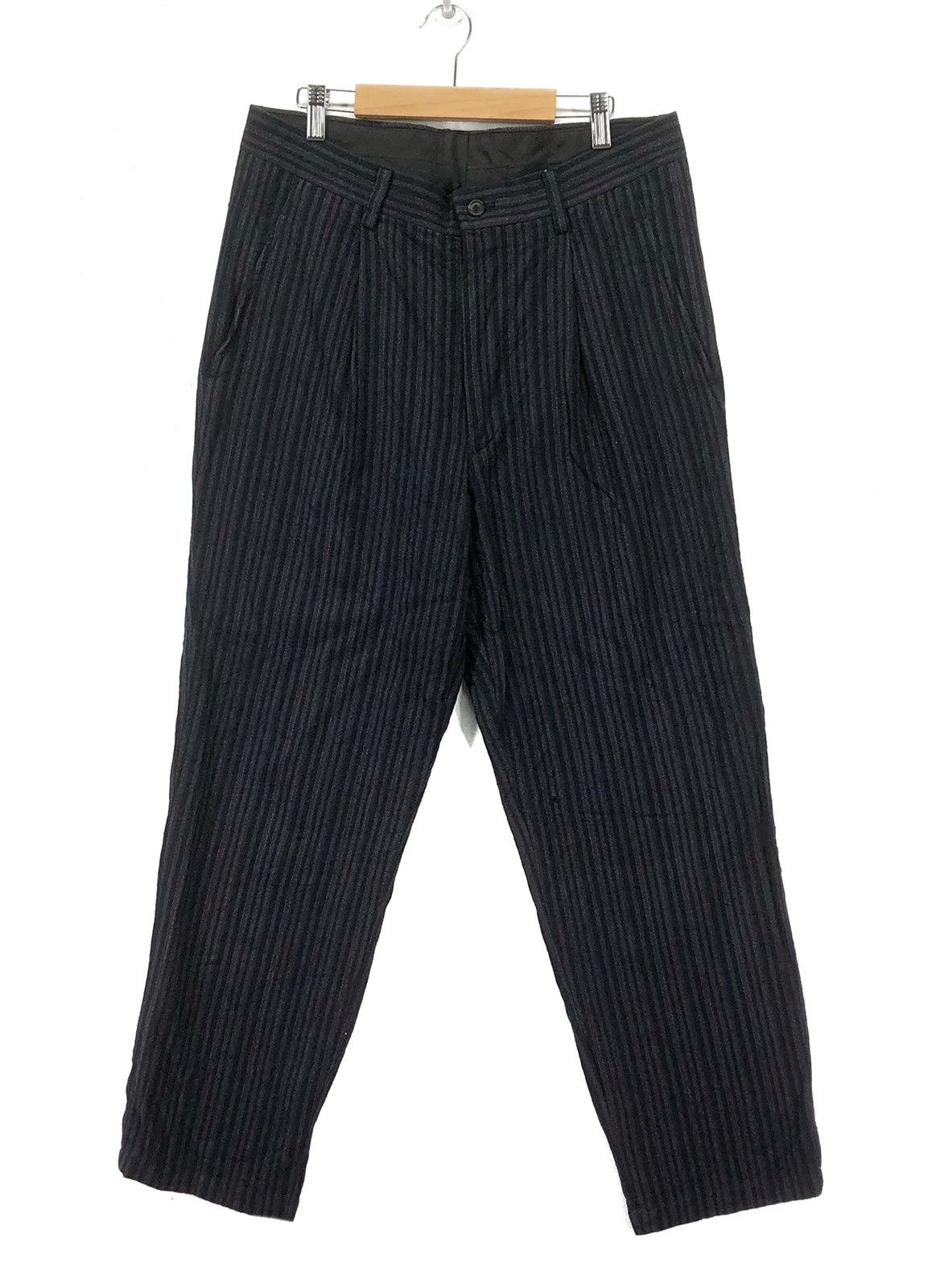 image of Issey Miyake Men Casual Wool Pant in Black (Size 33)