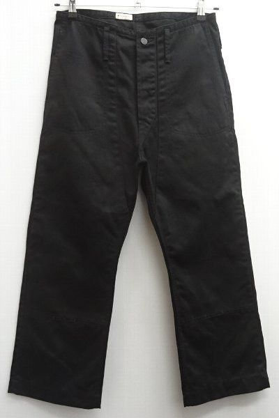 image of Porter Classic Repair Carpenter Pants in Black, Men's (Size 30)