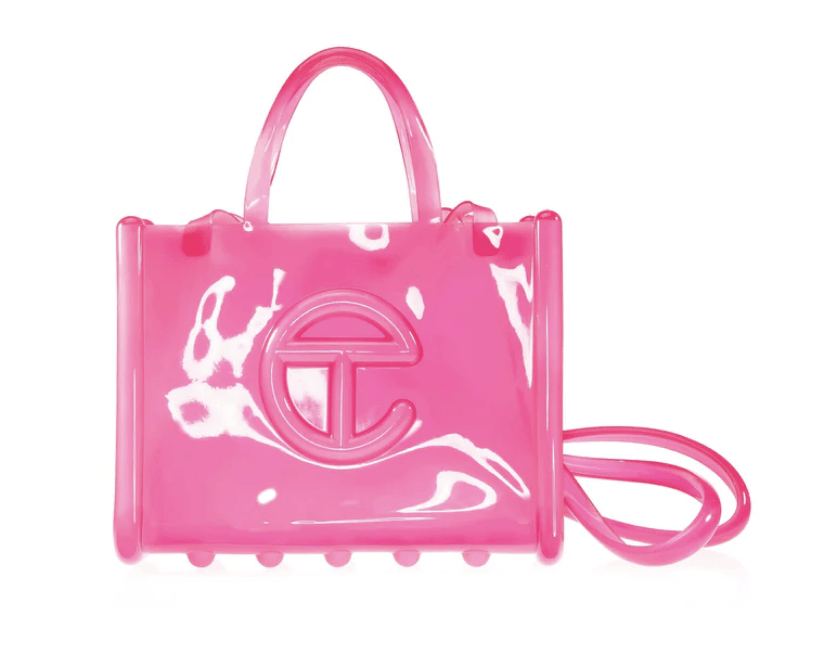 Melissa Melissa x Telfar Medium Jelly Shopper - pink Size ONE SIZE - 1 Thumbnail