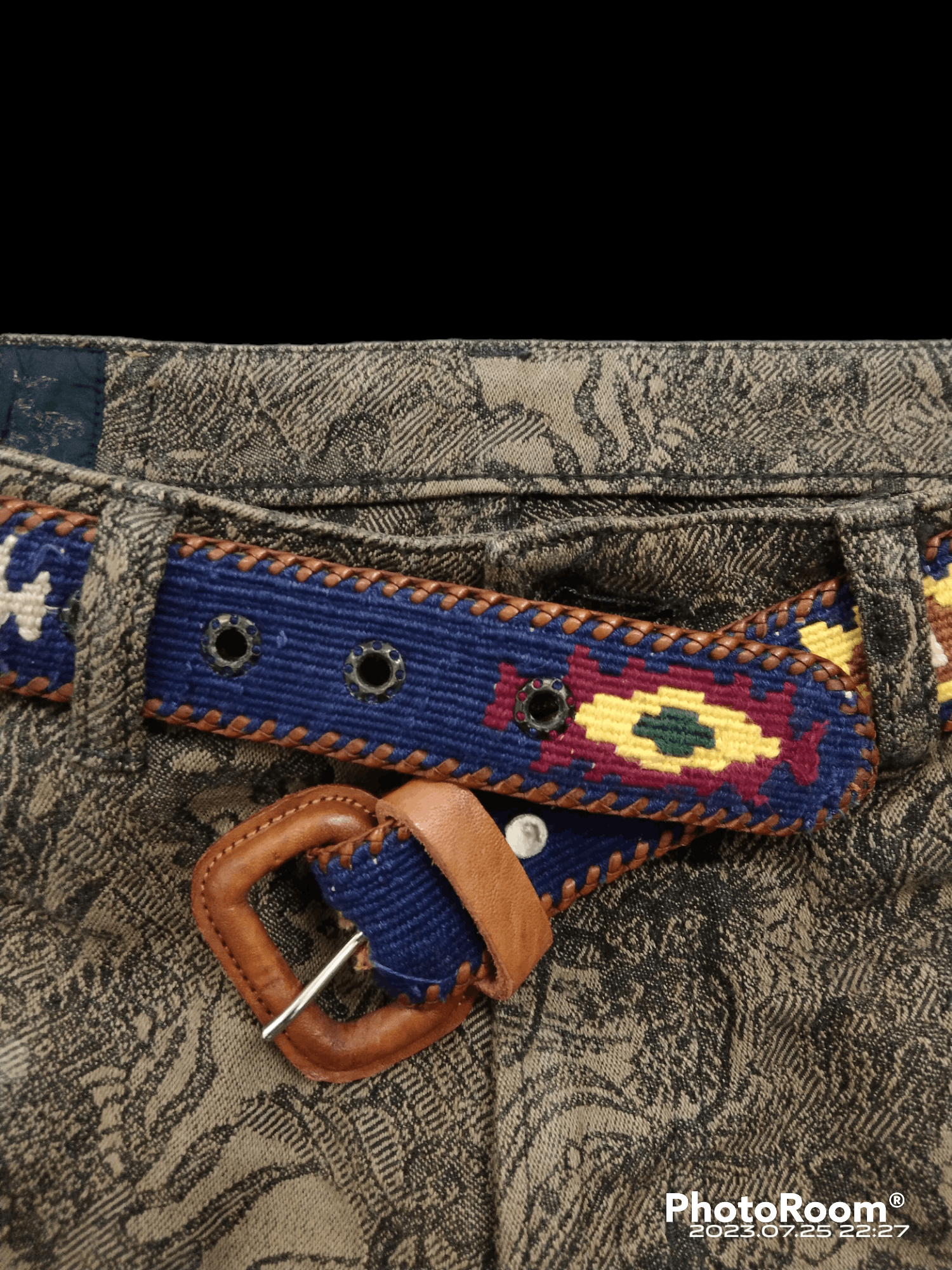 Leather × Native AMERICAN NATIVE LEATHER BELT Size ONE SIZE - 4 Thumbnail