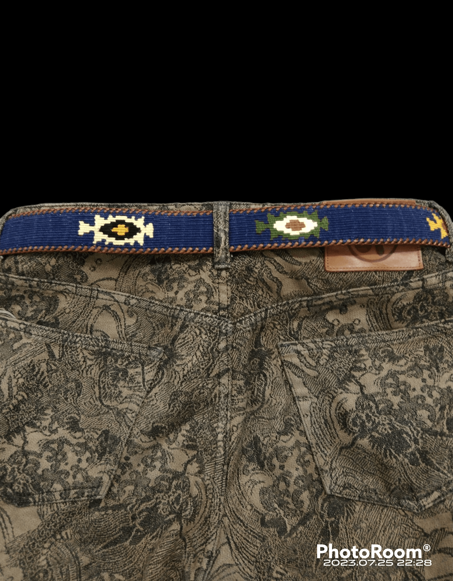 Leather × Native AMERICAN NATIVE LEATHER BELT Size ONE SIZE - 2 Thumbnail