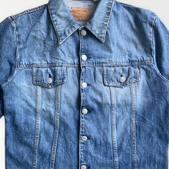 image of Helmut Lang Vintage 1998 Archive Denim Jacket in Blue, Men's (Size Small)