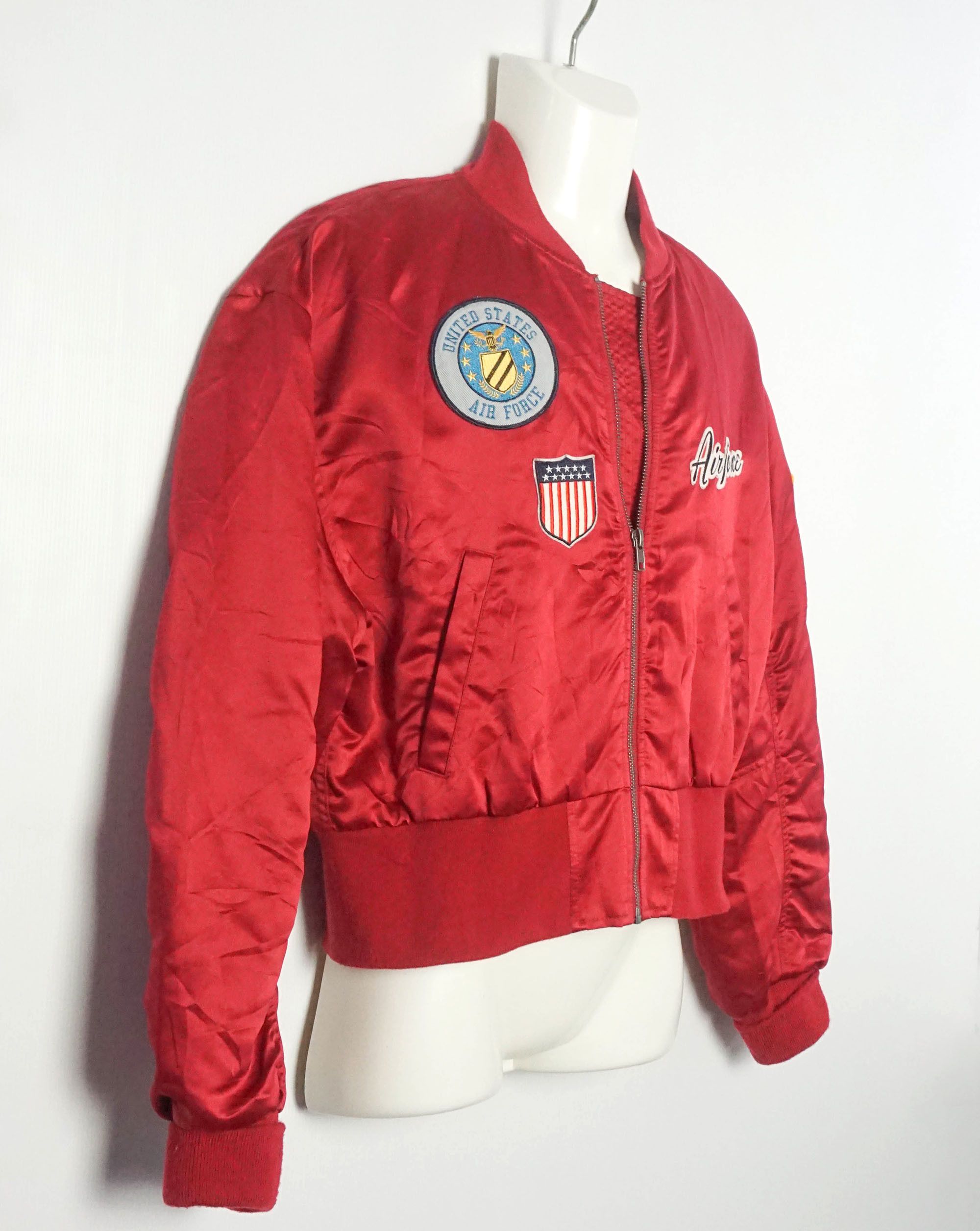 Japanese Brand BROWNY Airforce Patchwork Bomber Jacket Size US L / EU 52-54 / 3 - 16 Thumbnail