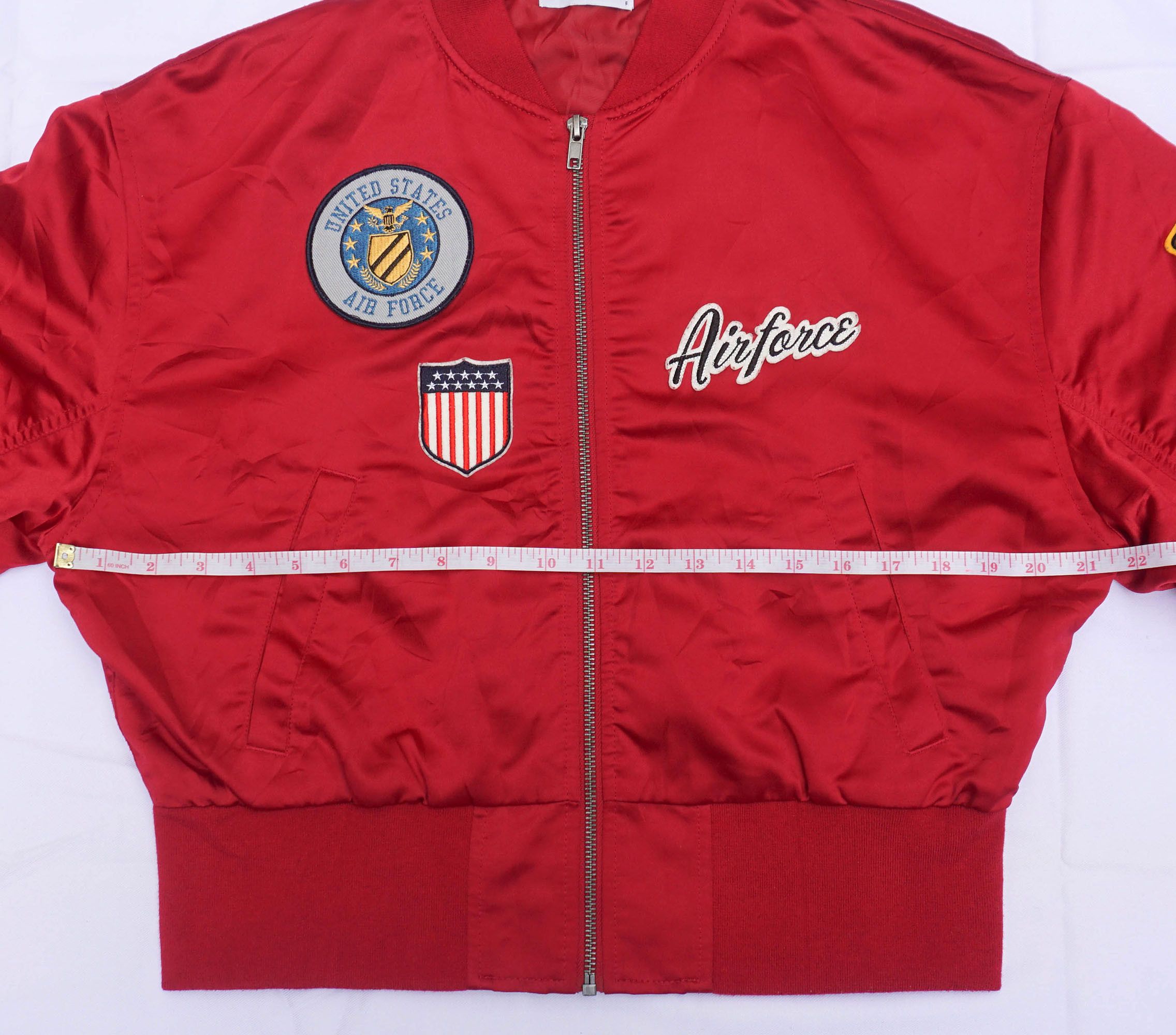 Japanese Brand BROWNY Airforce Patchwork Bomber Jacket Size US L / EU 52-54 / 3 - 12 Thumbnail