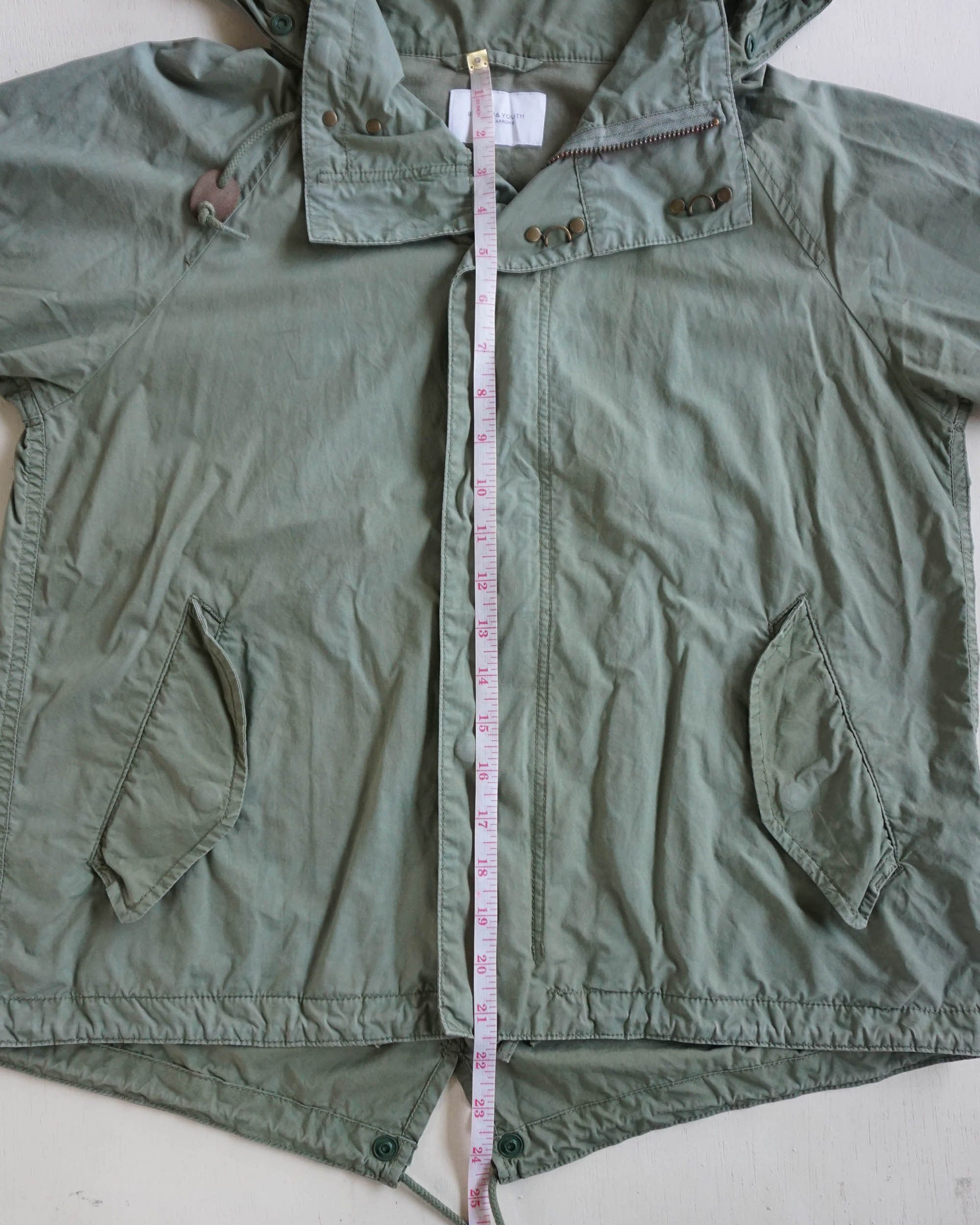 Japanese Brand UNITED ARROWS Beauty & Youth Army Green Windbreaker Size US M / EU 48-50 / 2 - 14 Thumbnail