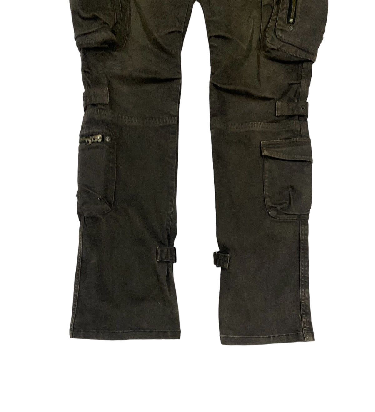 Issey Miyake Vtg🔥Tete Homme Cargo Flare Bondage Style Pants Size US 32 / EU 48 - 4 Thumbnail