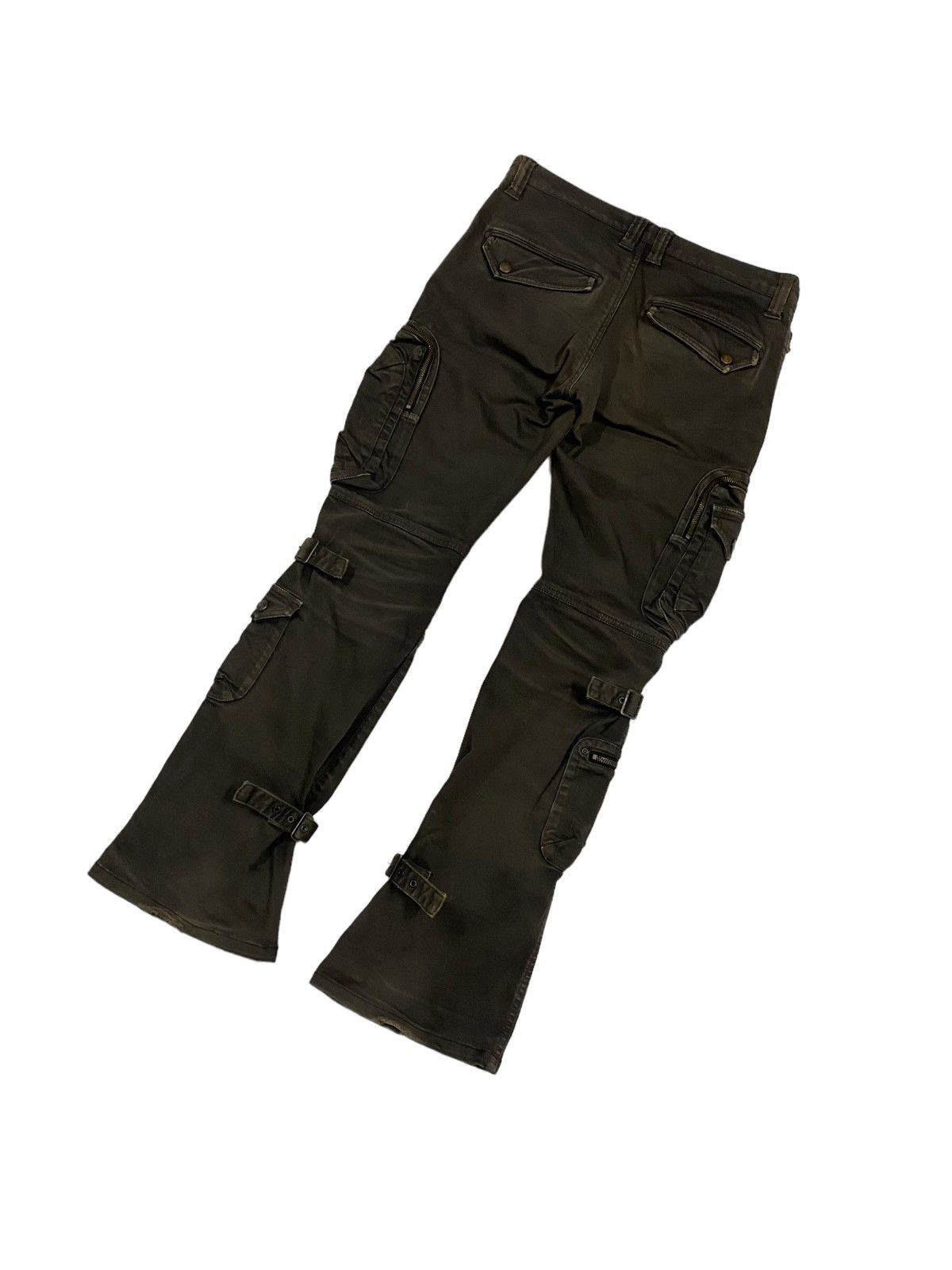 Issey Miyake Vtg🔥Tete Homme Cargo Flare Bondage Style Pants Size US 32 / EU 48 - 19 Thumbnail