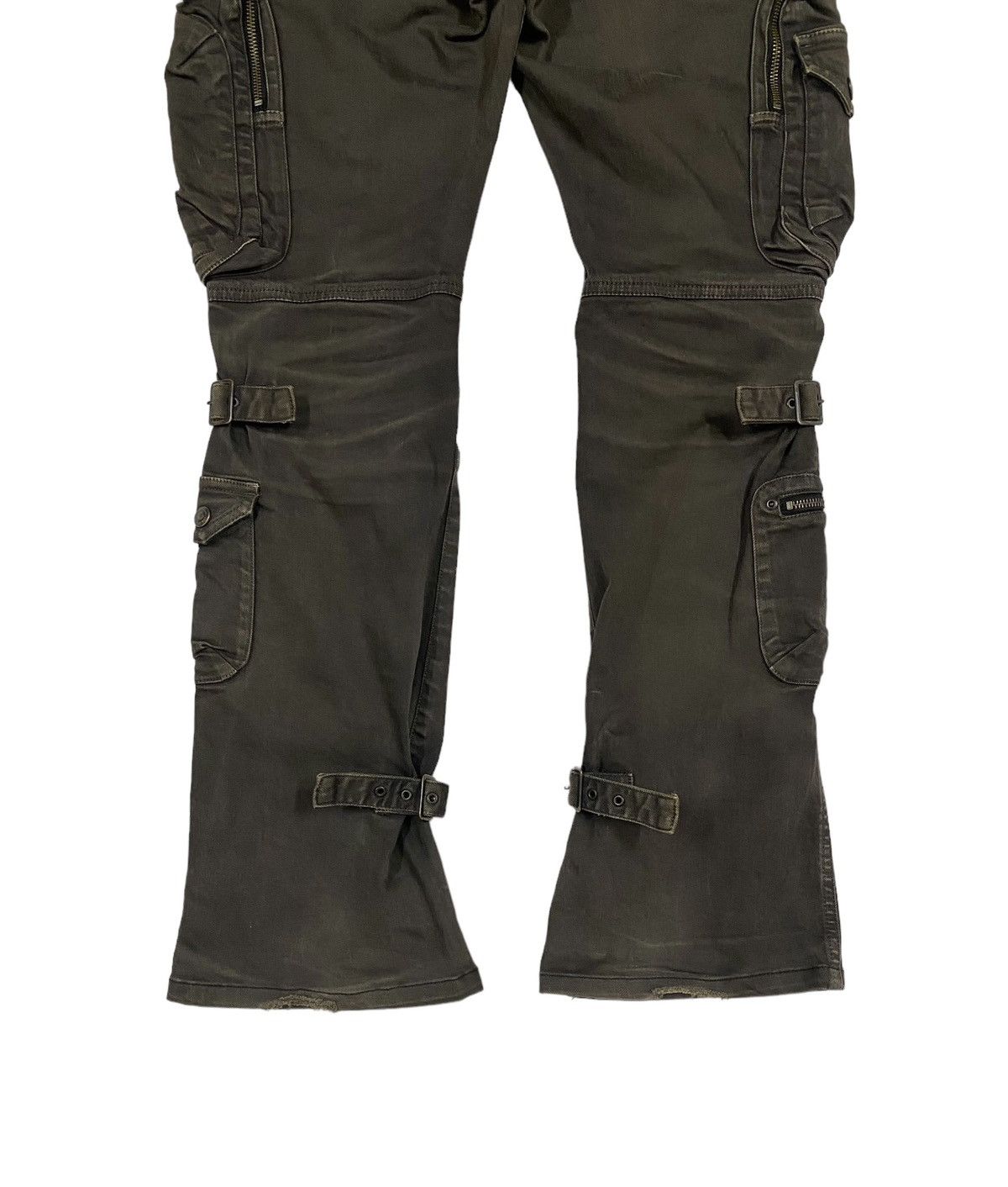Issey Miyake Vtg🔥Tete Homme Cargo Flare Bondage Style Pants Size US 32 / EU 48 - 18 Thumbnail