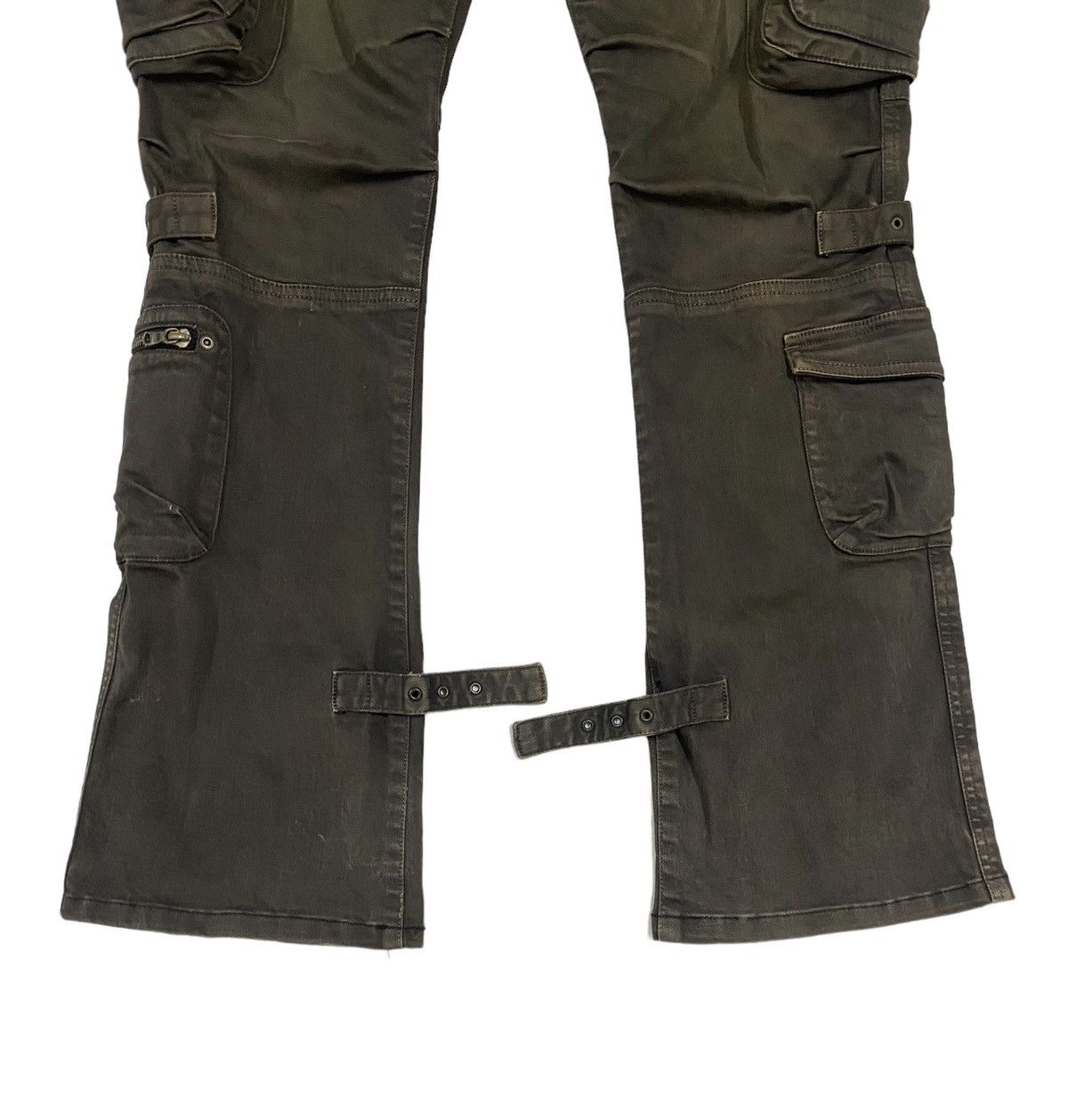 Issey Miyake Vtg🔥Tete Homme Cargo Flare Bondage Style Pants Size US 32 / EU 48 - 6 Thumbnail