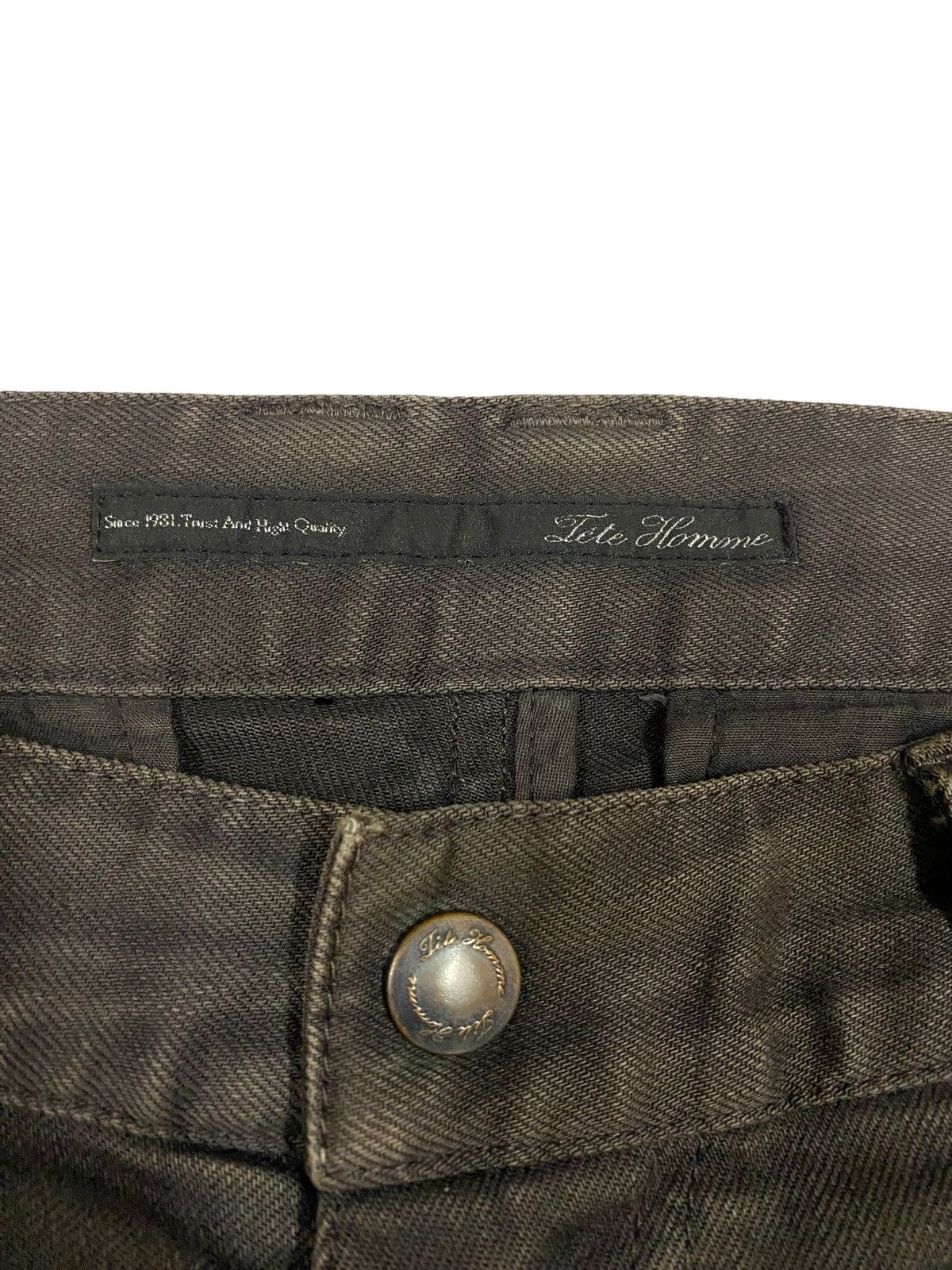 Issey Miyake Vtg🔥Tete Homme Cargo Flare Bondage Style Pants Size US 32 / EU 48 - 13 Thumbnail
