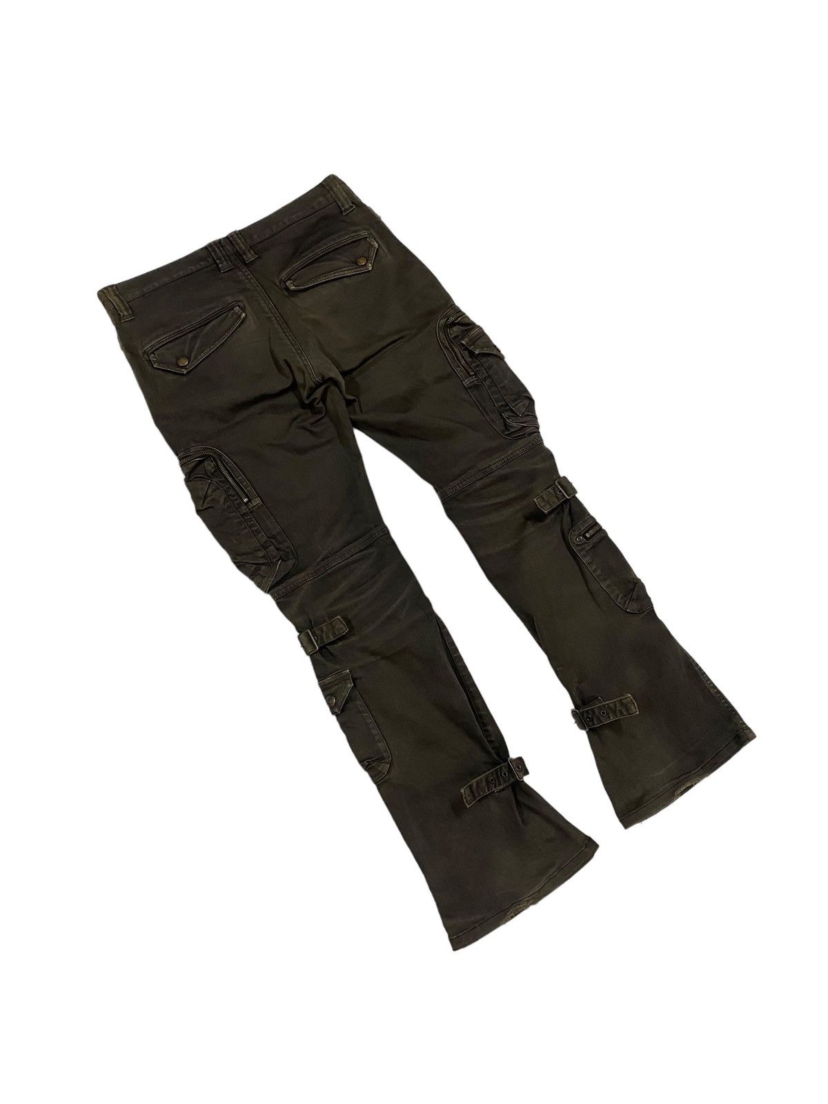 Issey Miyake Vtg🔥Tete Homme Cargo Flare Bondage Style Pants Size US 32 / EU 48 - 20 Thumbnail