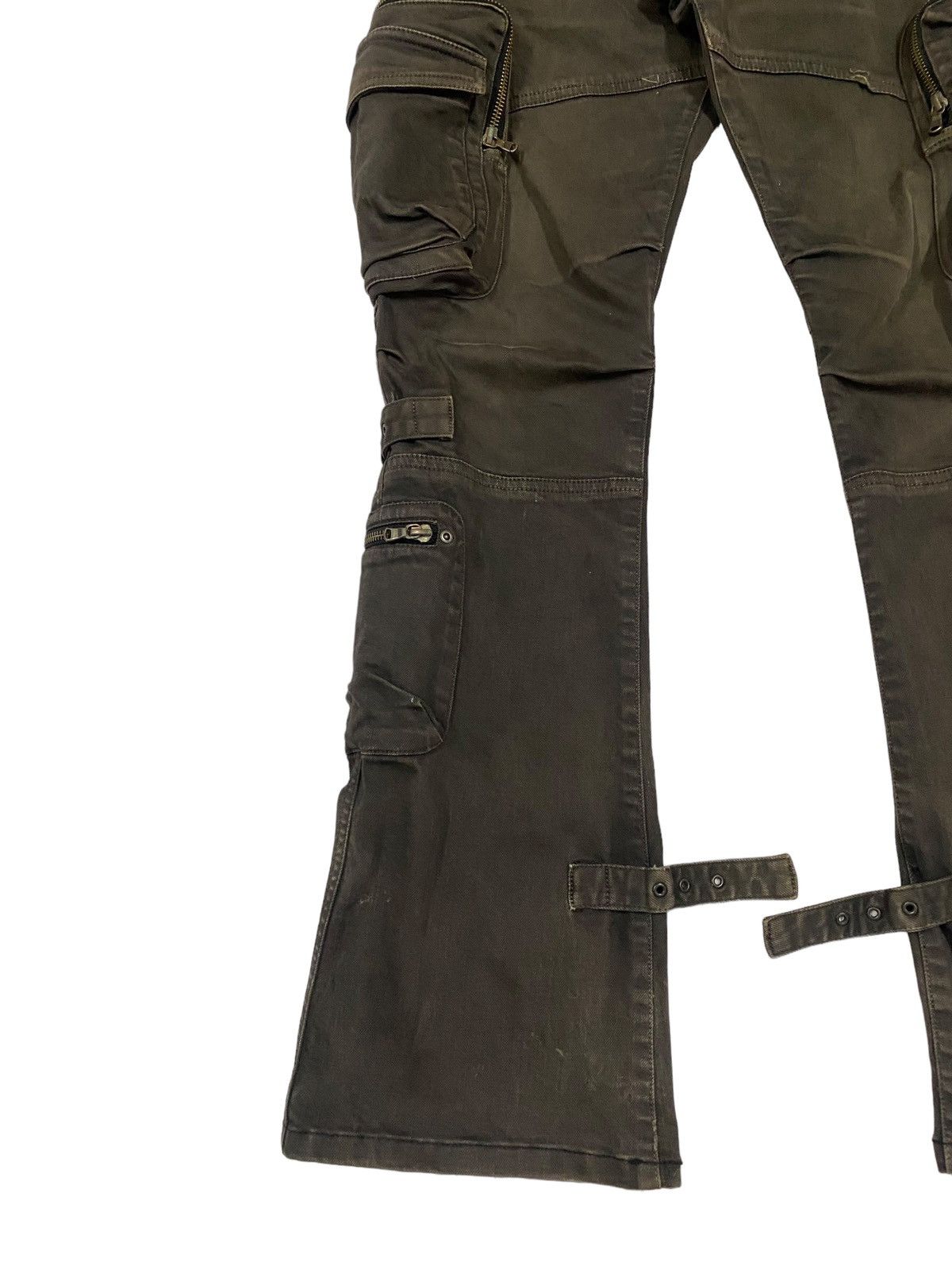 Issey Miyake Vtg🔥Tete Homme Cargo Flare Bondage Style Pants Size US 32 / EU 48 - 11 Thumbnail