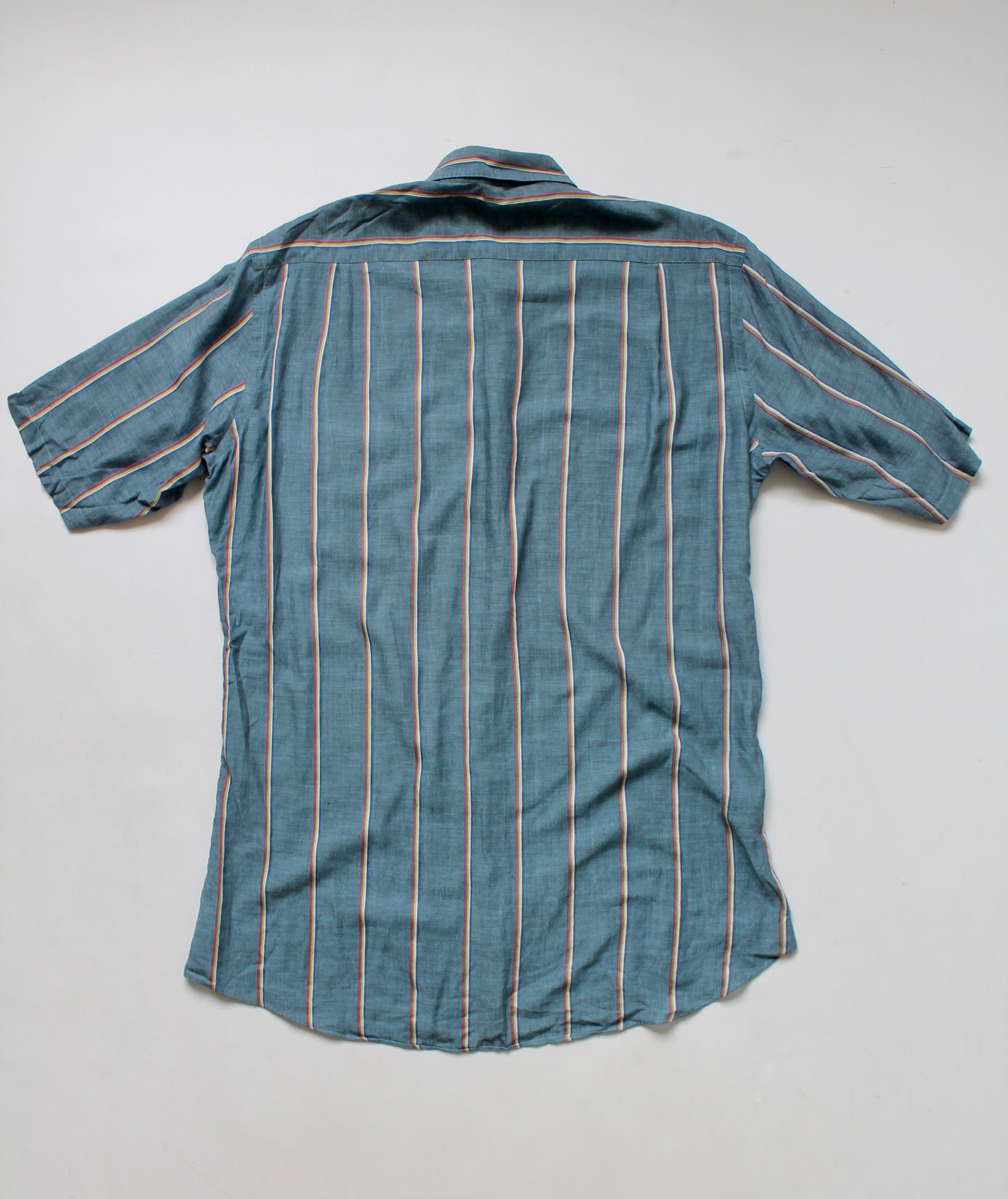 Hugo Boss 80's RARE Creation HUGO BOSS Paris Retro shirt Striped Size US S / EU 44-46 / 1 - 10 Thumbnail