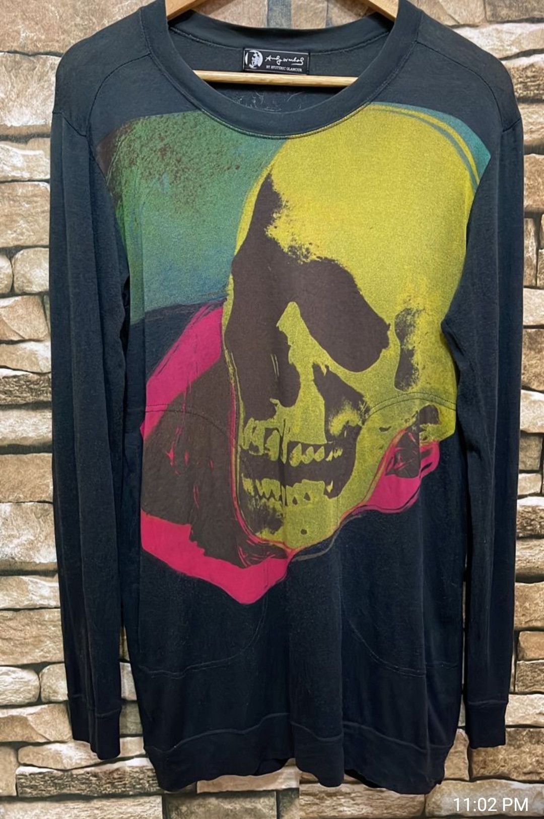 Andy Warhol × Hysteric Glamour Hysteric Glamour x Andy Warhol Long Sleeve Shirt Size US M / EU 48-50 / 2 - 1 Thumbnail