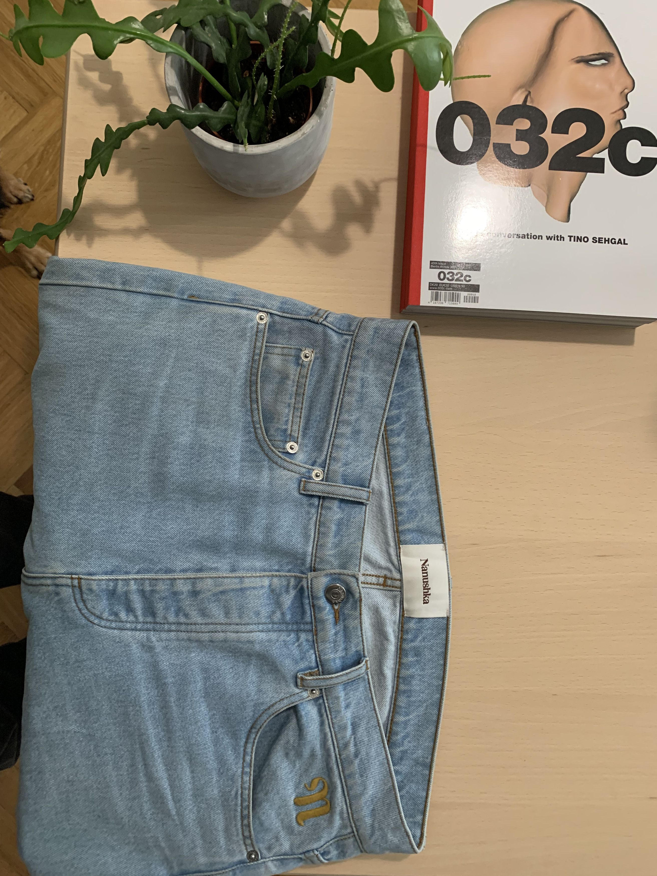 Nanushka Blue baggy Jeans (Balenciaga | Justin Bieber) Size US 31 - 5 Thumbnail