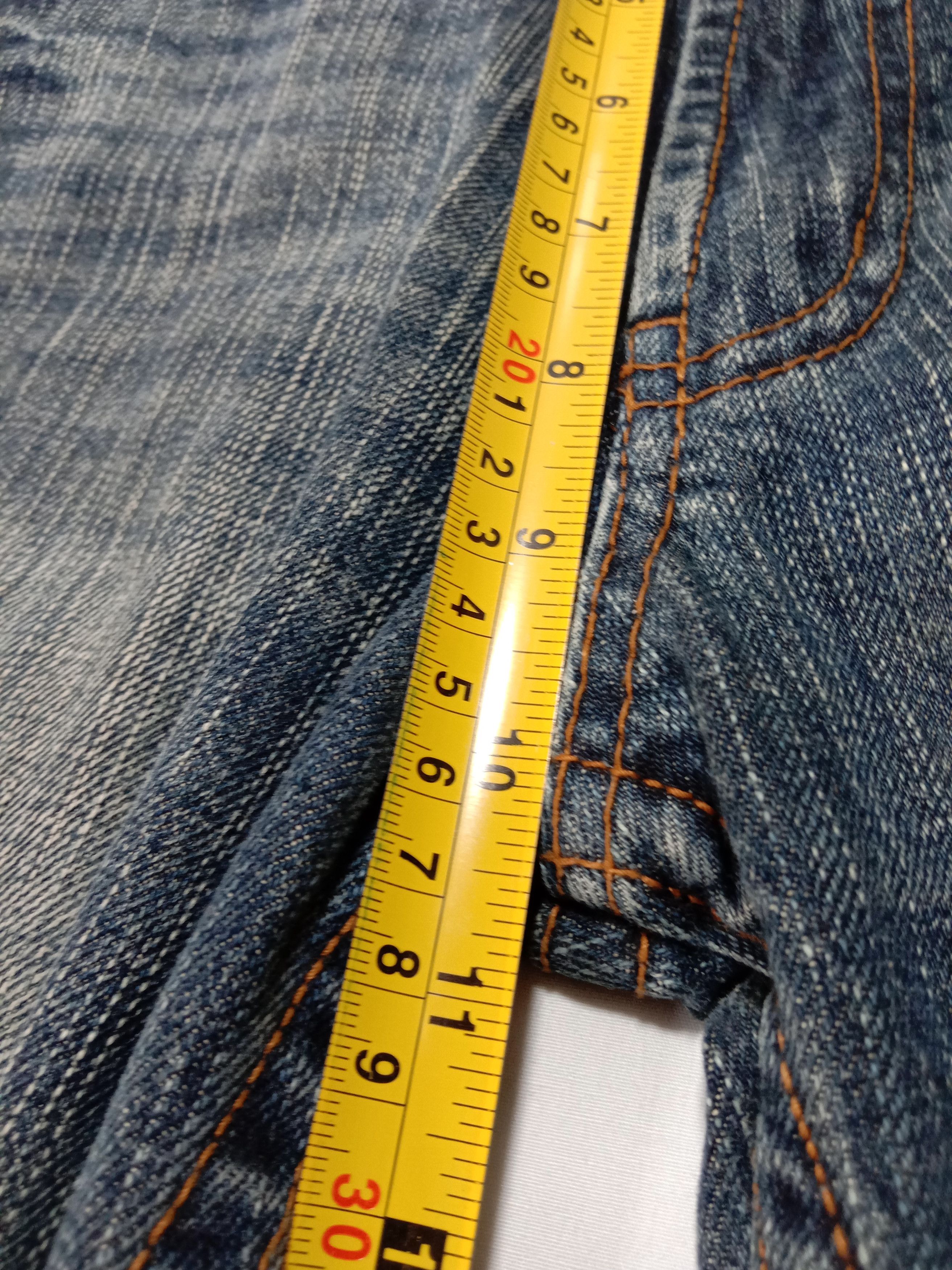 Japanese Brand Denim Pants Jeans Oririn Distressed Lightning Thunder Style Size US 29 - 9 Thumbnail