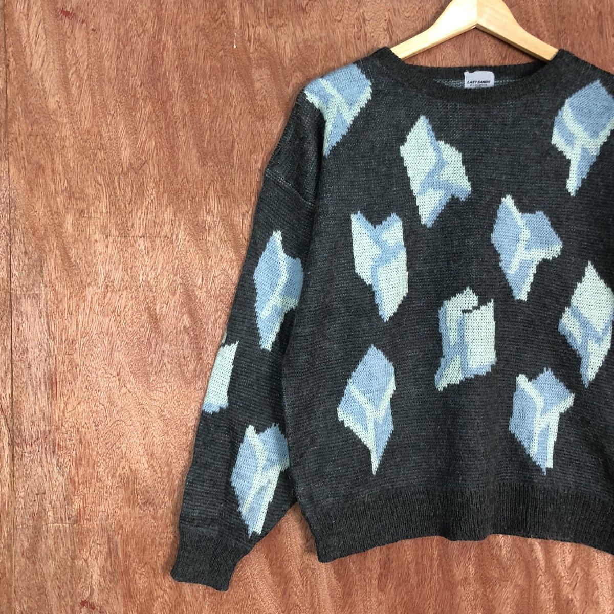 Homespun Knitwear × Vintage Last Sands Patterned Knitwear Size US M / EU 48-50 / 2 - 7 Thumbnail