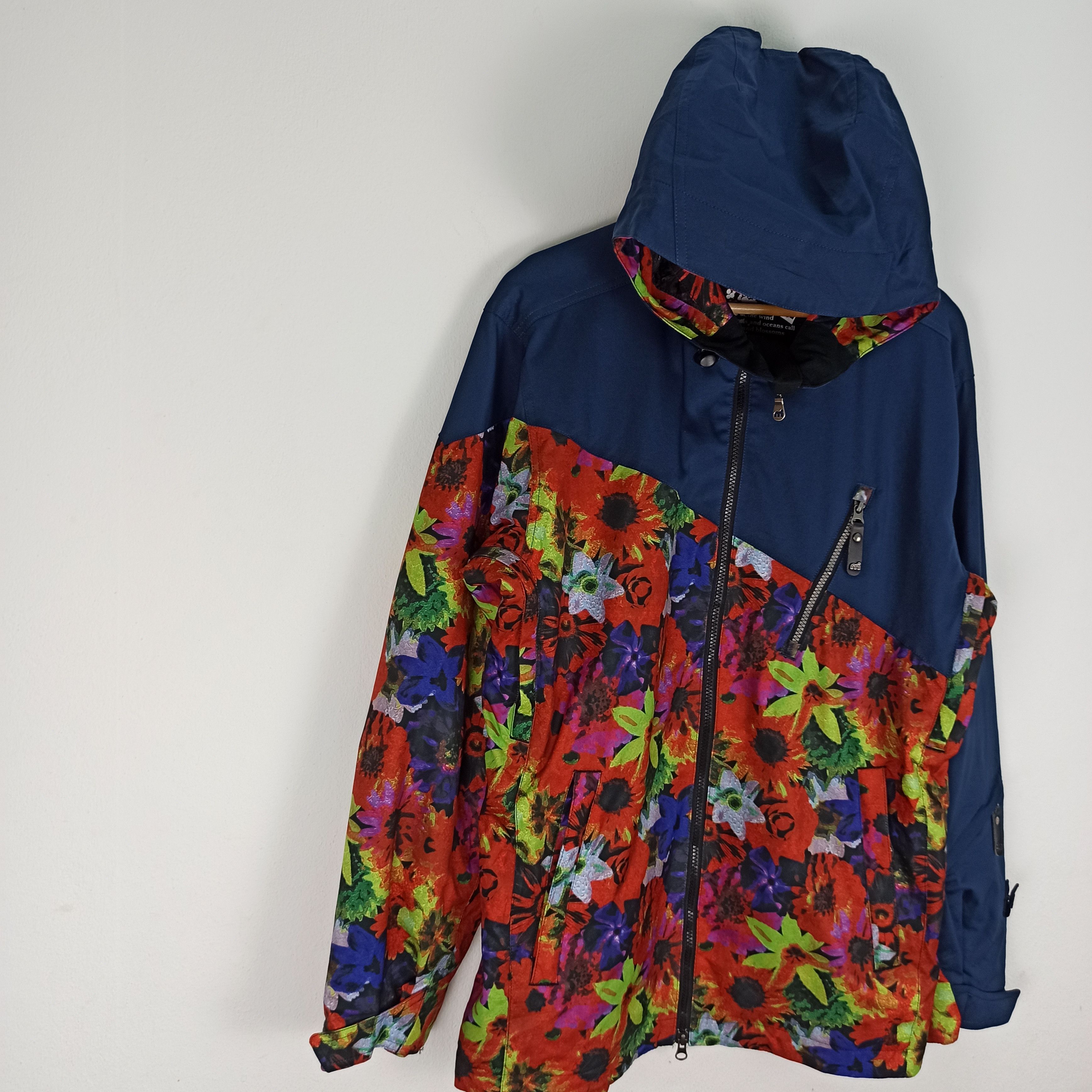 Japanese Brand MISTRAL SPORTSWEAR VINTAGE WINTER FLORAL SKI JACKET Size US M / EU 48-50 / 2 - 2 Thumbnail