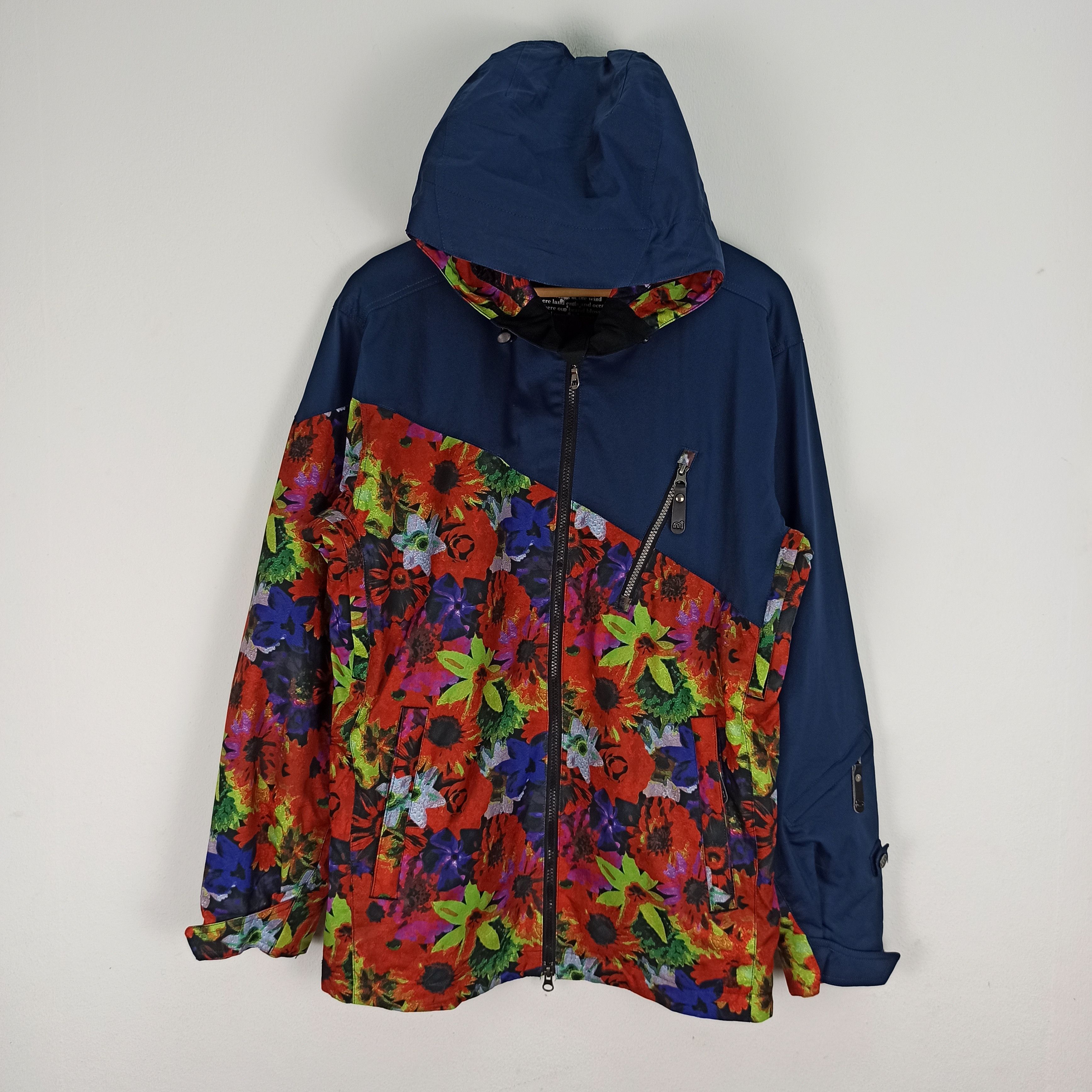 Japanese Brand MISTRAL SPORTSWEAR VINTAGE WINTER FLORAL SKI JACKET Size US M / EU 48-50 / 2 - 1 Thumbnail