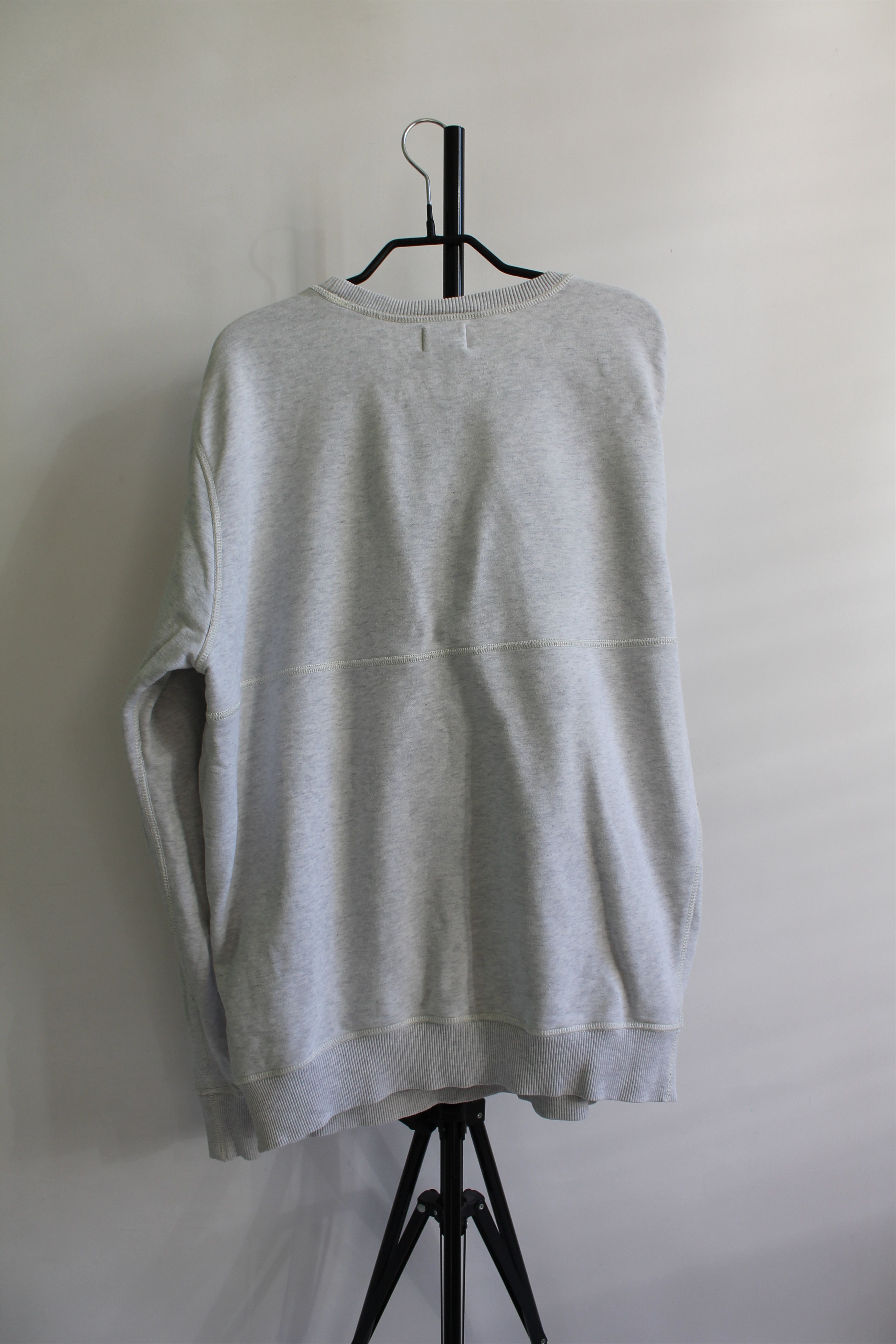 Diesel Diesel Gray Crew Neck Sweatshirt XL Cotton Size US XL / EU 56 / 4 - 9 Thumbnail