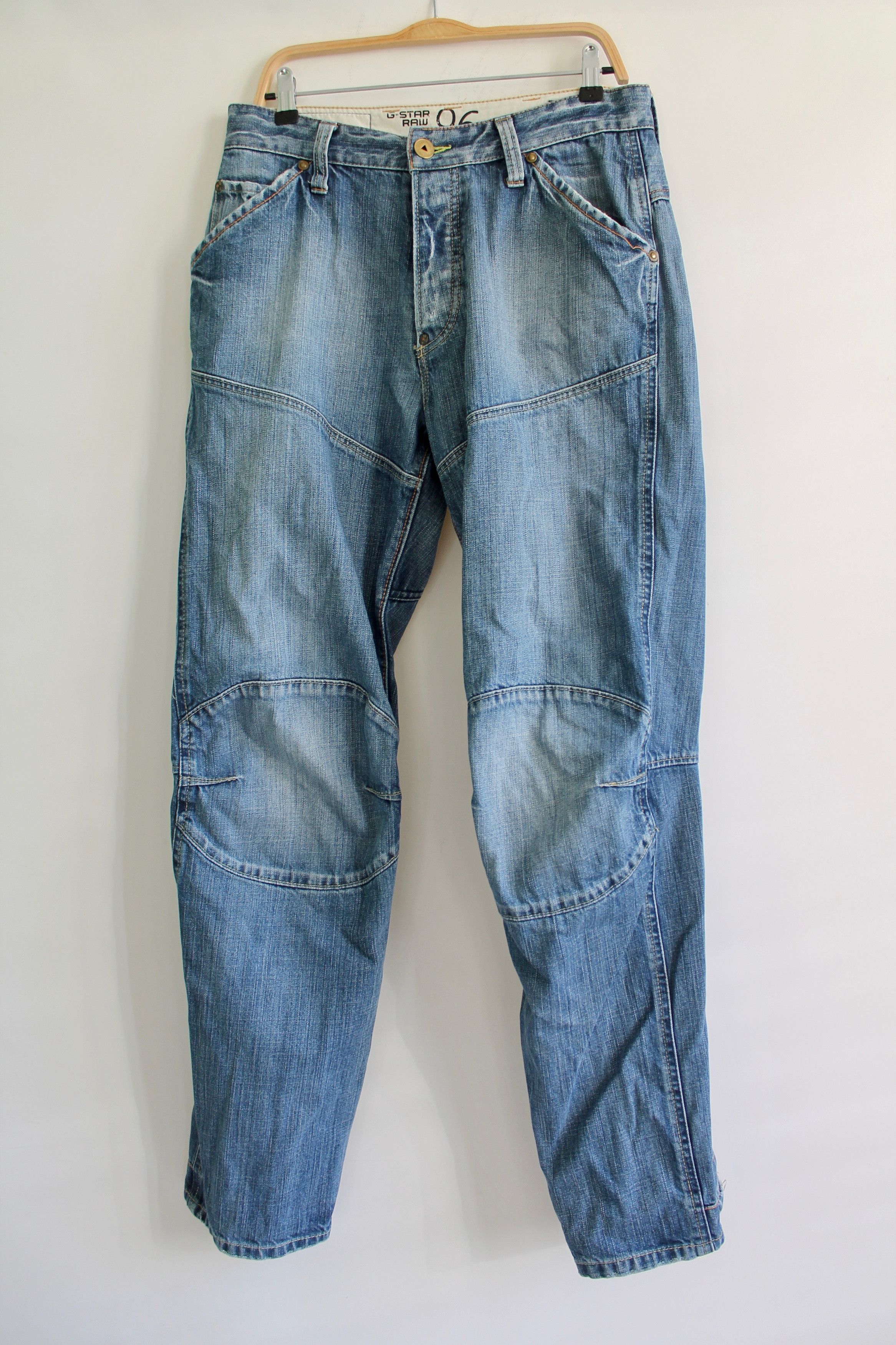 G-Star G Star Elwood Vintage Denim Pants 33 x 34 Size US 33 - 7 Thumbnail