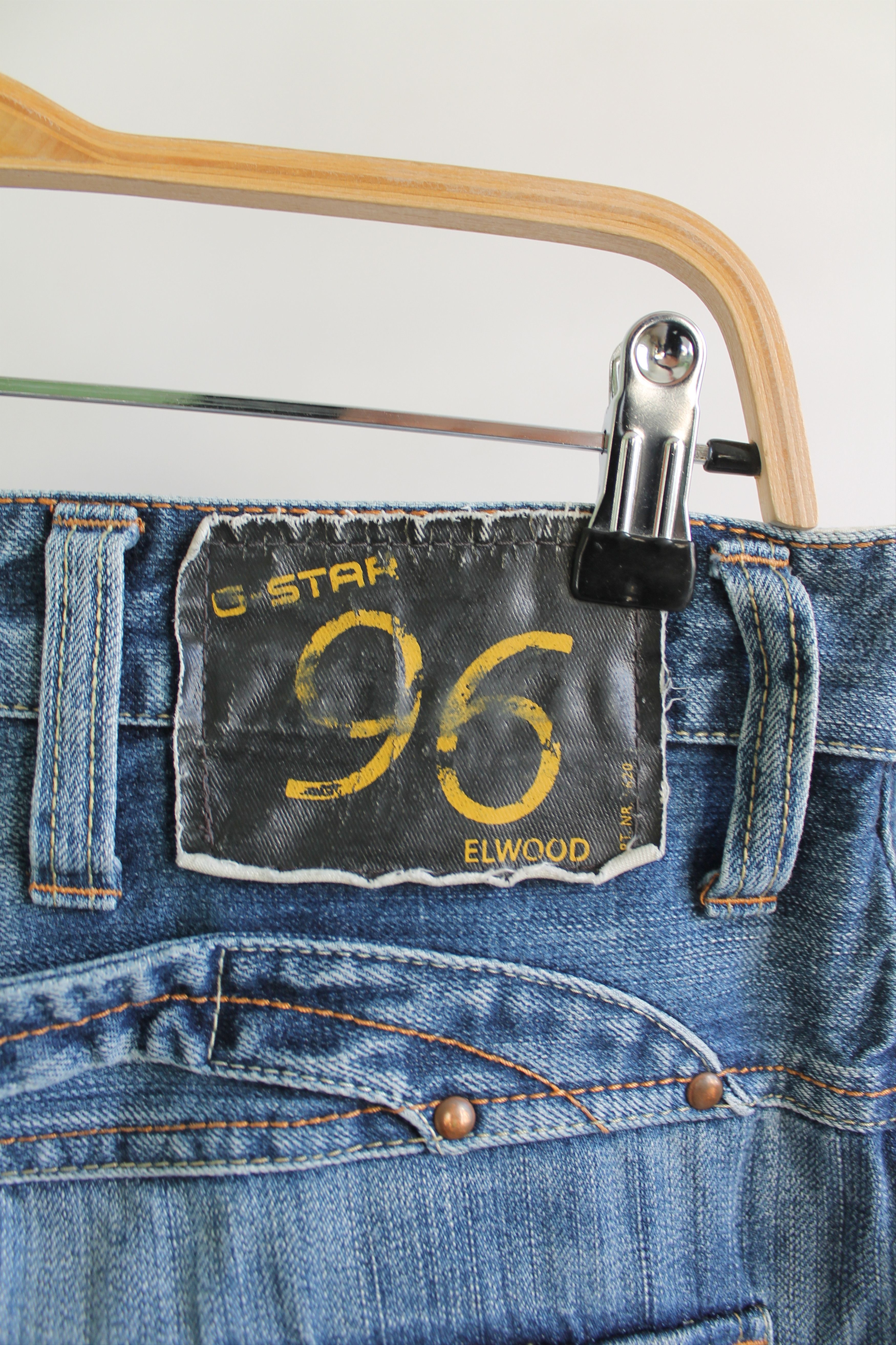 G-Star G Star Elwood Vintage Denim Pants 33 x 34 Size US 33 - 5 Thumbnail