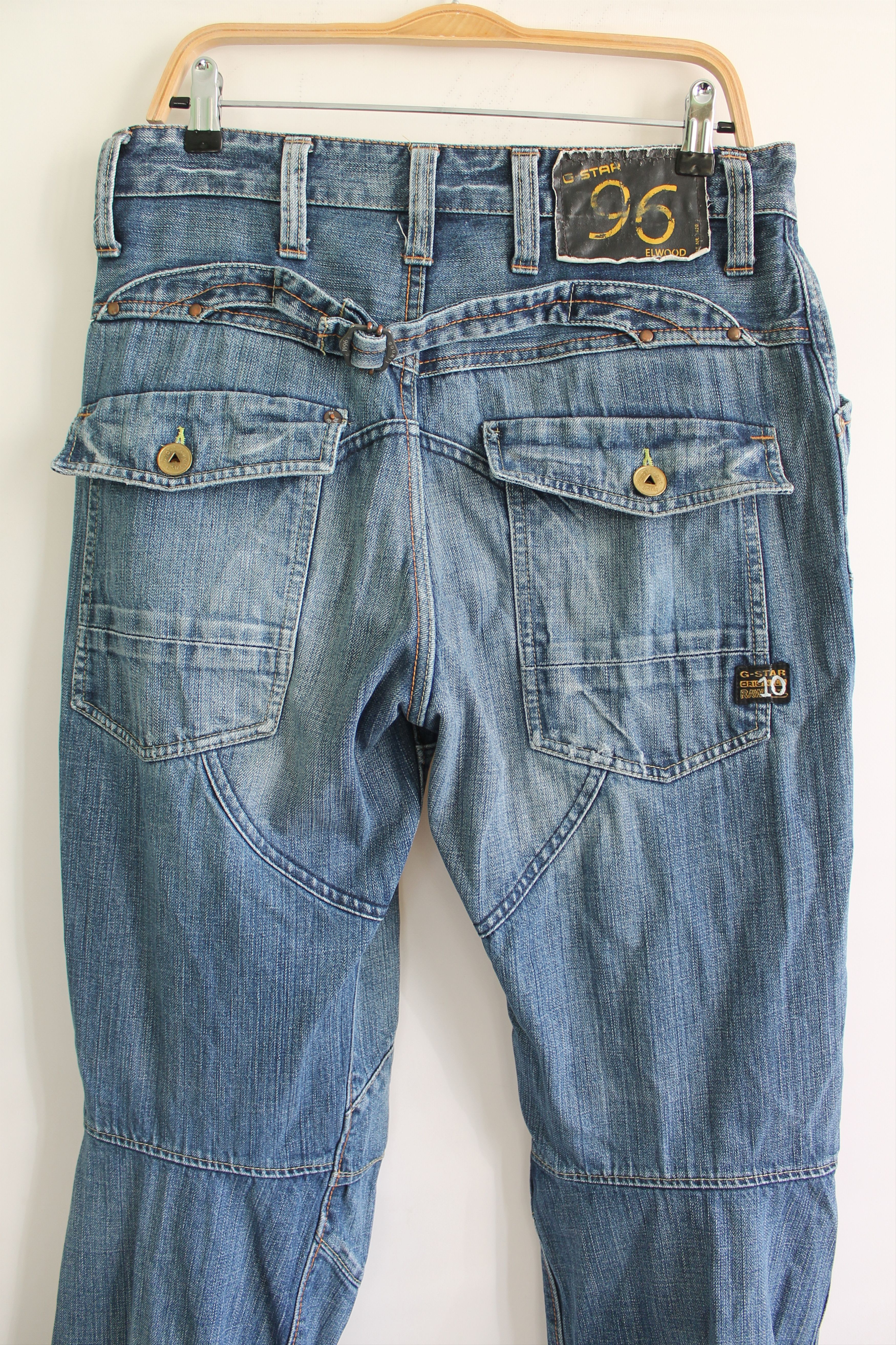G-Star G Star Elwood Vintage Denim Pants 33 x 34 Size US 33 - 13 Thumbnail
