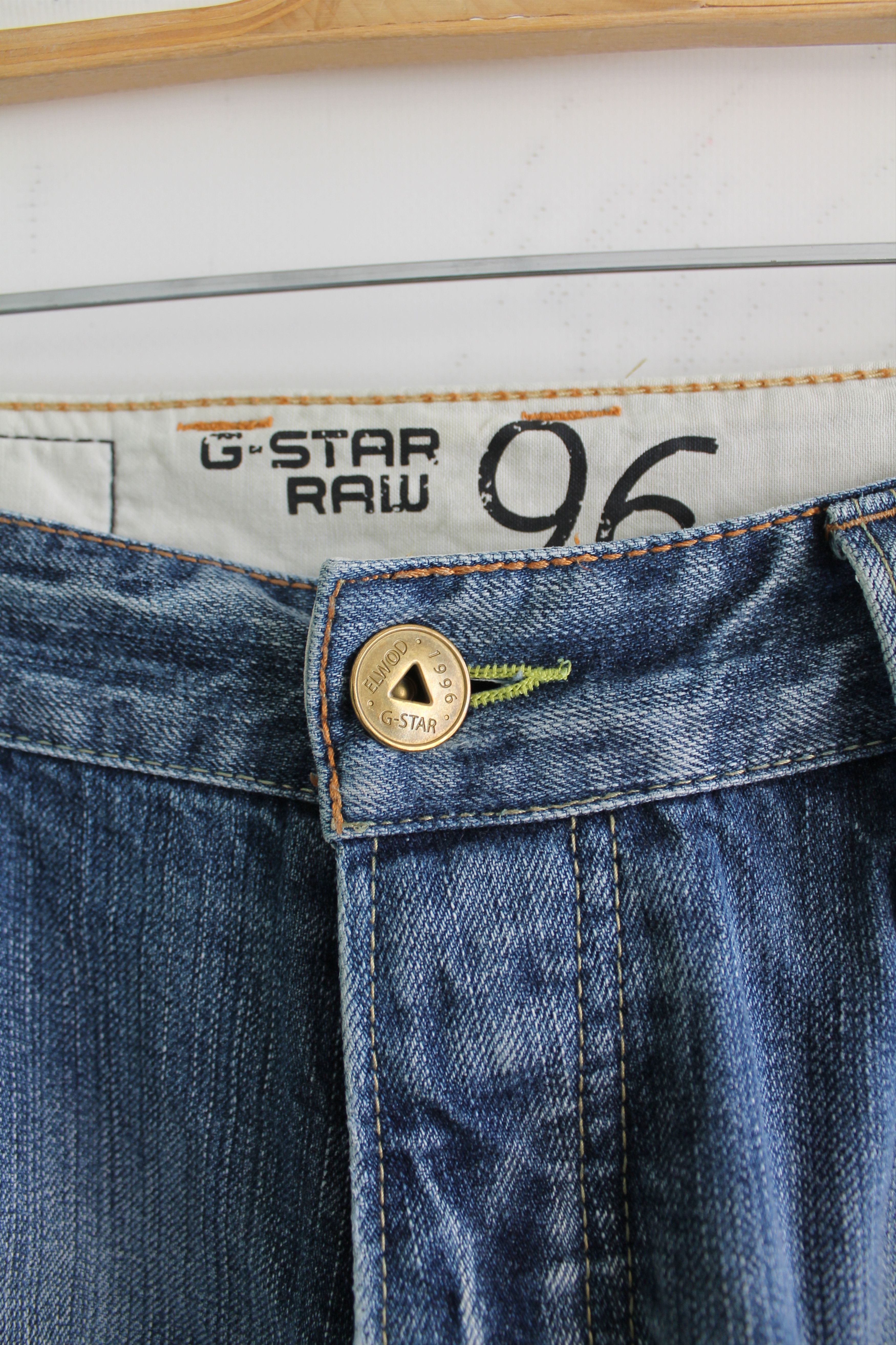 G-Star G Star Elwood Vintage Denim Pants 33 x 34 Size US 33 - 9 Thumbnail