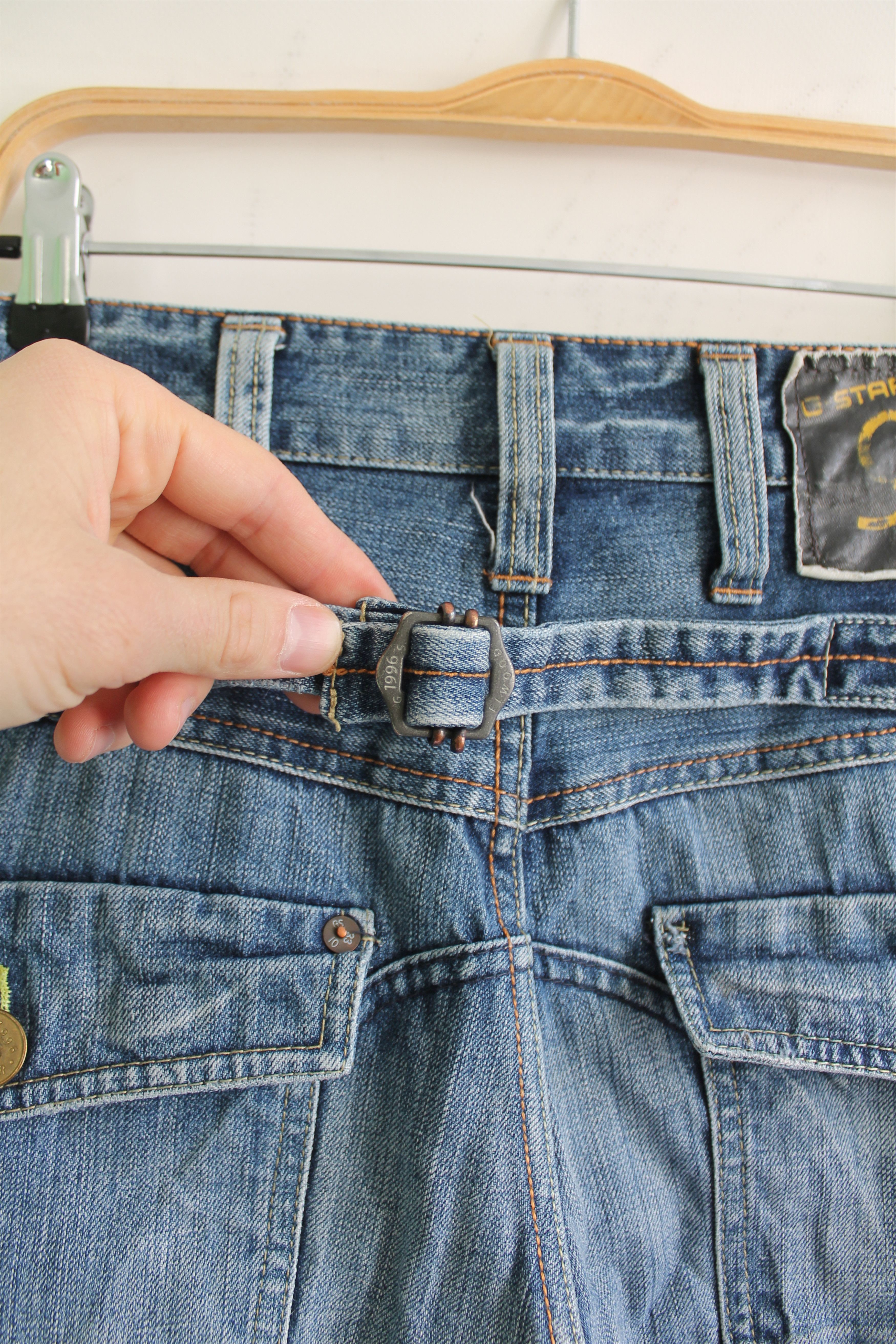 G-Star G Star Elwood Vintage Denim Pants 33 x 34 Size US 33 - 12 Thumbnail