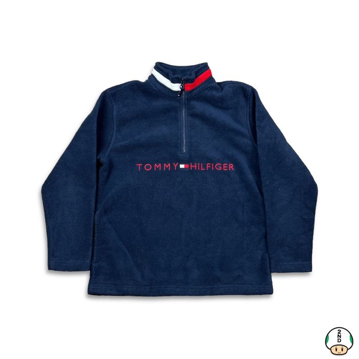 Vintage tommy 2024 hilfiger quarter zip