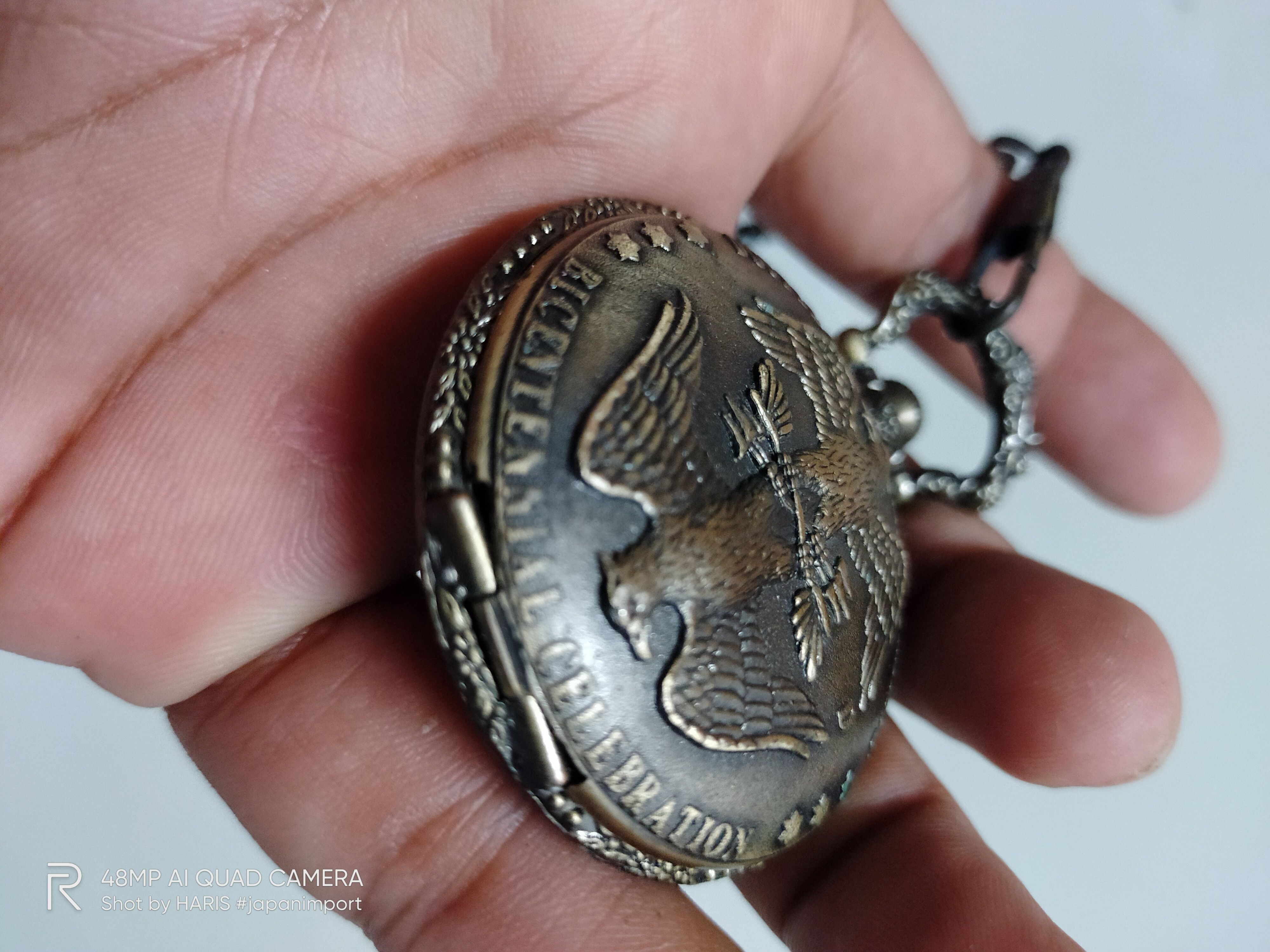Japanese Brand 💥OFFERS💥Retro VITAROSO POCKET WATCH QUARTZ (JAPAN CLASSIC) Size ONE SIZE - 6 Thumbnail