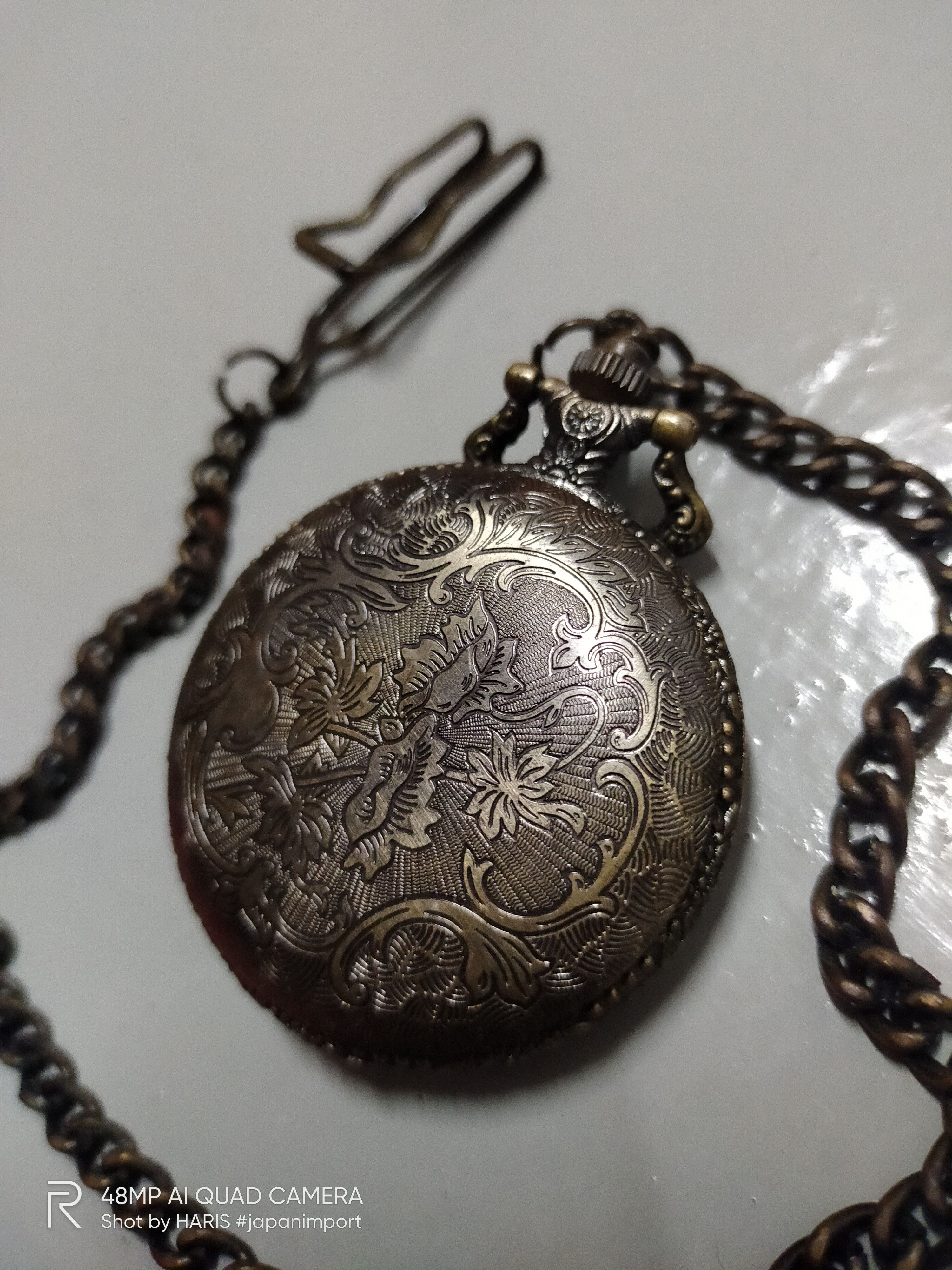 Japanese Brand 💥OFFERS💥Retro VITAROSO POCKET WATCH QUARTZ (JAPAN CLASSIC) Size ONE SIZE - 17 Thumbnail