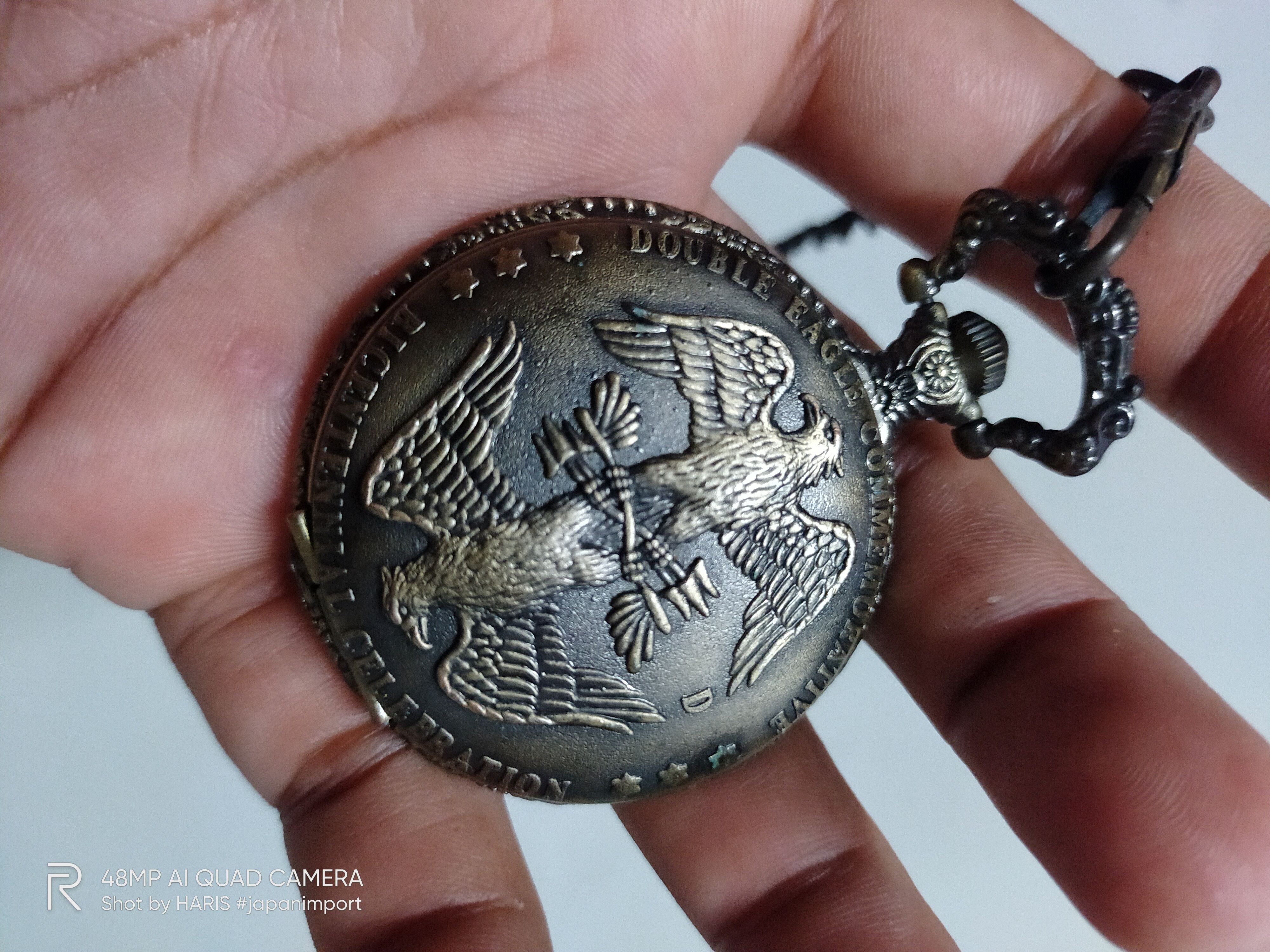 Japanese Brand 💥OFFERS💥Retro VITAROSO POCKET WATCH QUARTZ (JAPAN CLASSIC) Size ONE SIZE - 7 Thumbnail