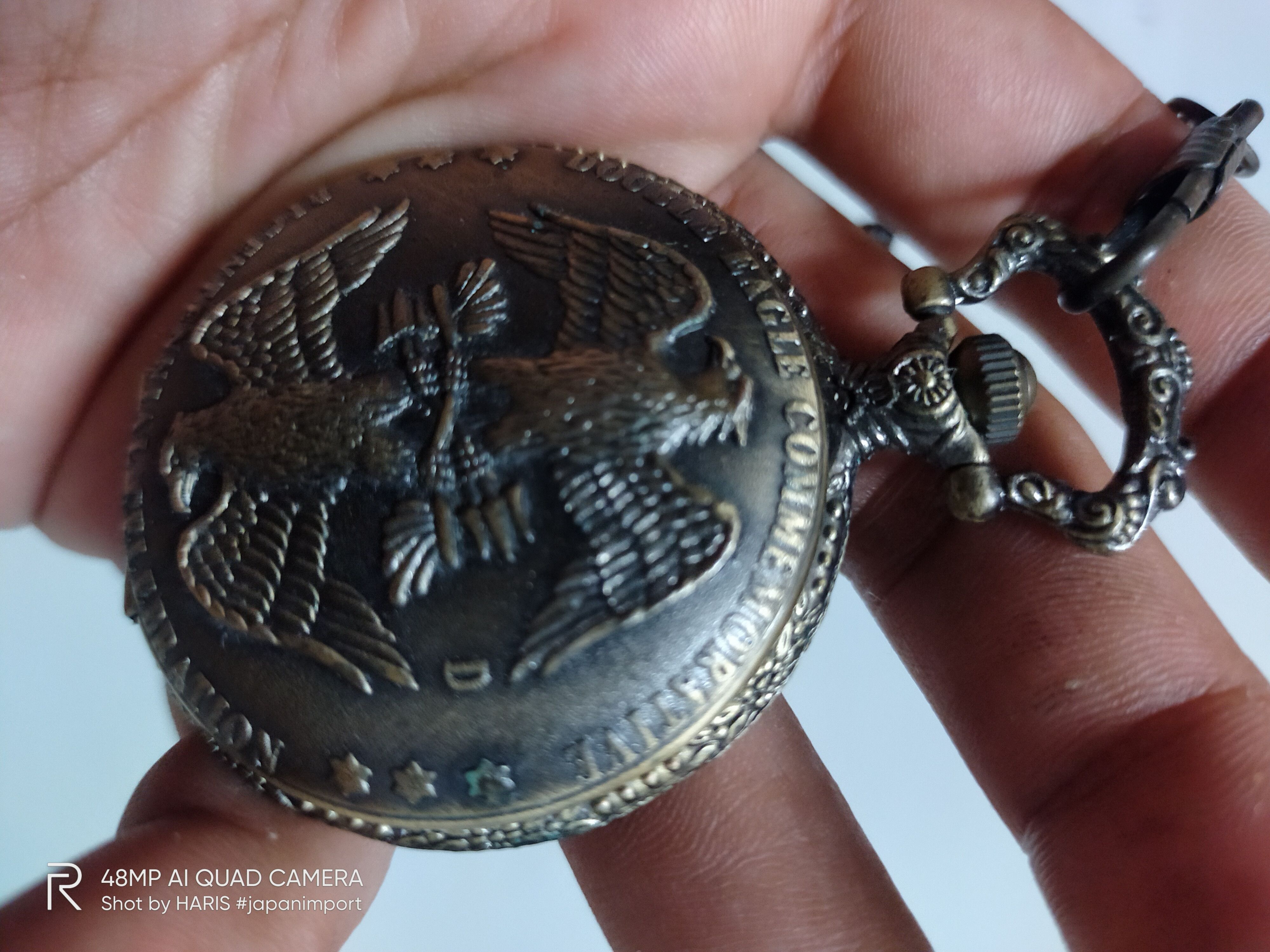 Japanese Brand 💥OFFERS💥Retro VITAROSO POCKET WATCH QUARTZ (JAPAN CLASSIC) Size ONE SIZE - 5 Thumbnail