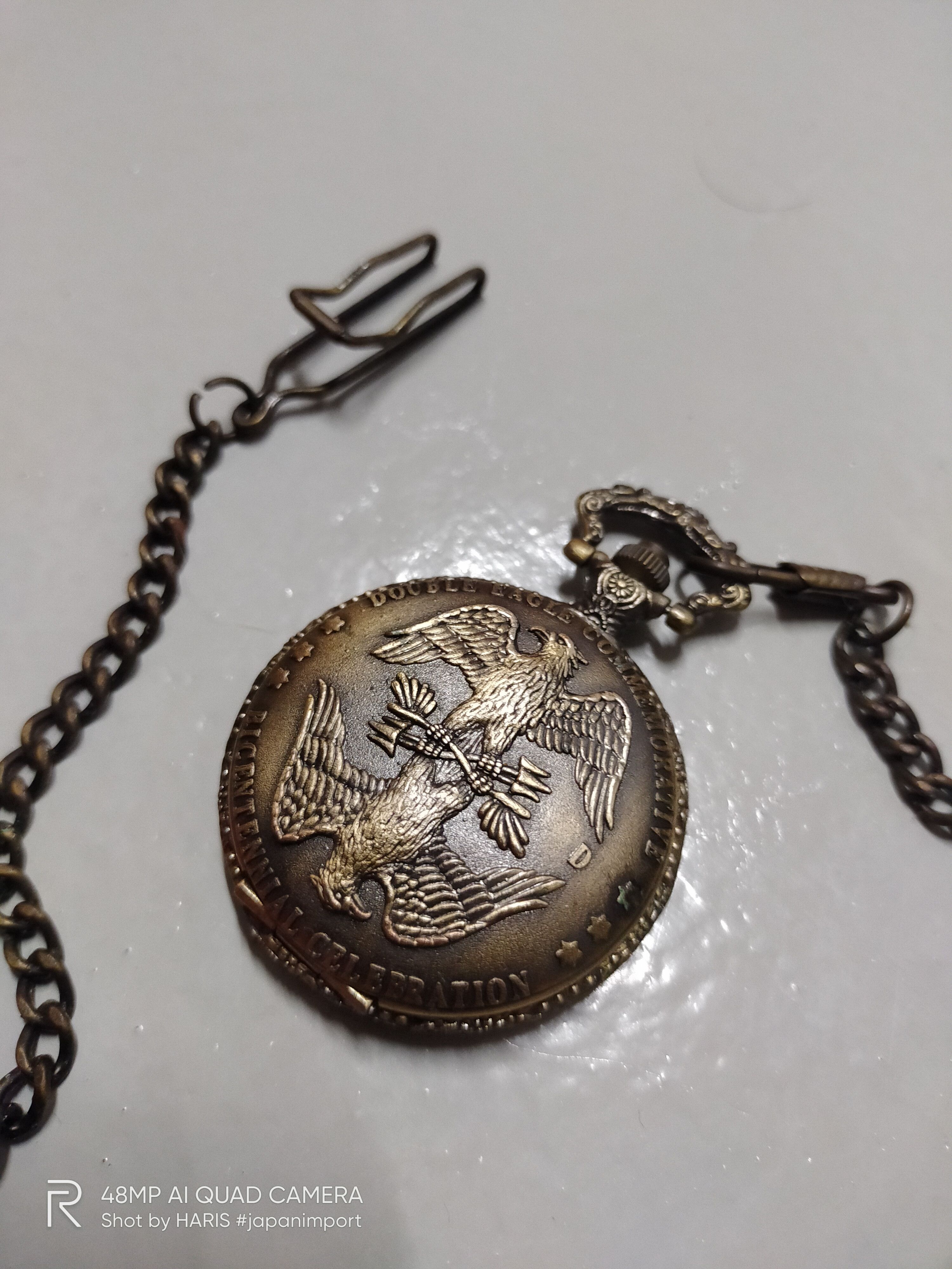 Japanese Brand 💥OFFERS💥Retro VITAROSO POCKET WATCH QUARTZ (JAPAN CLASSIC) Size ONE SIZE - 12 Thumbnail