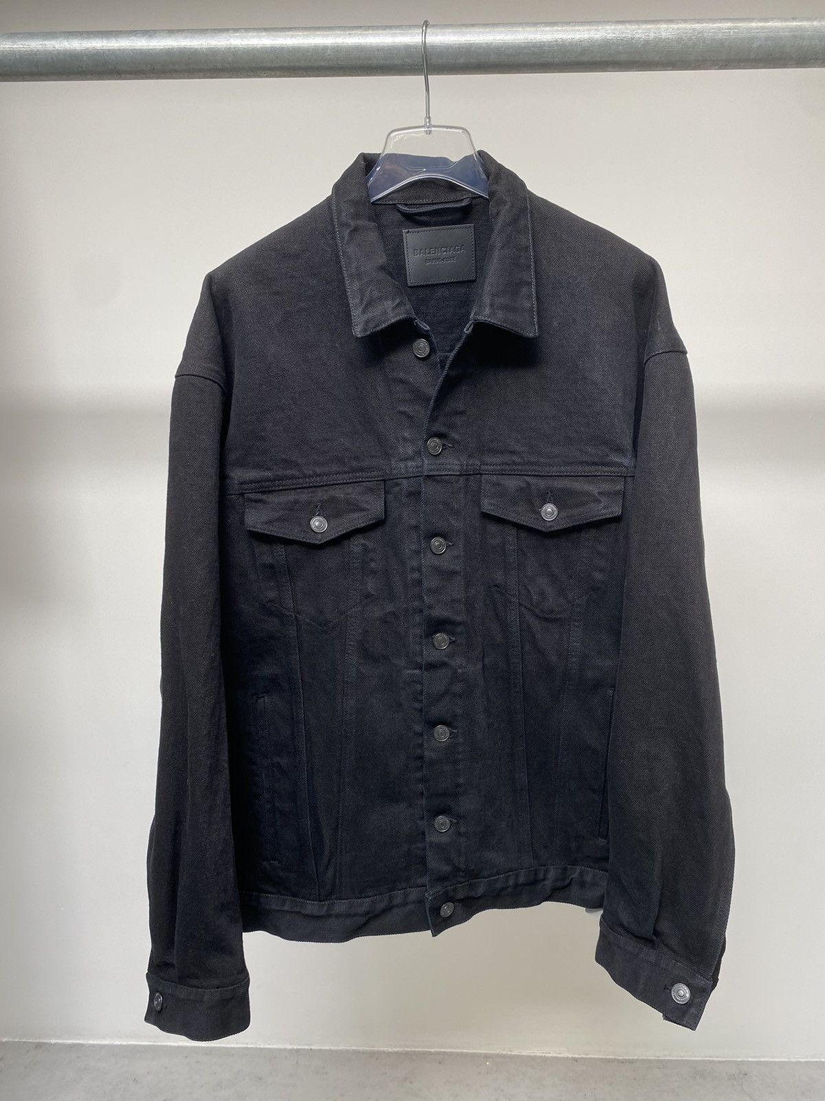 驚きの価格が実現！ Pre-owned Balenciaga Jacket Denim Oversized Garde-robe Ss23 Jacket Outer