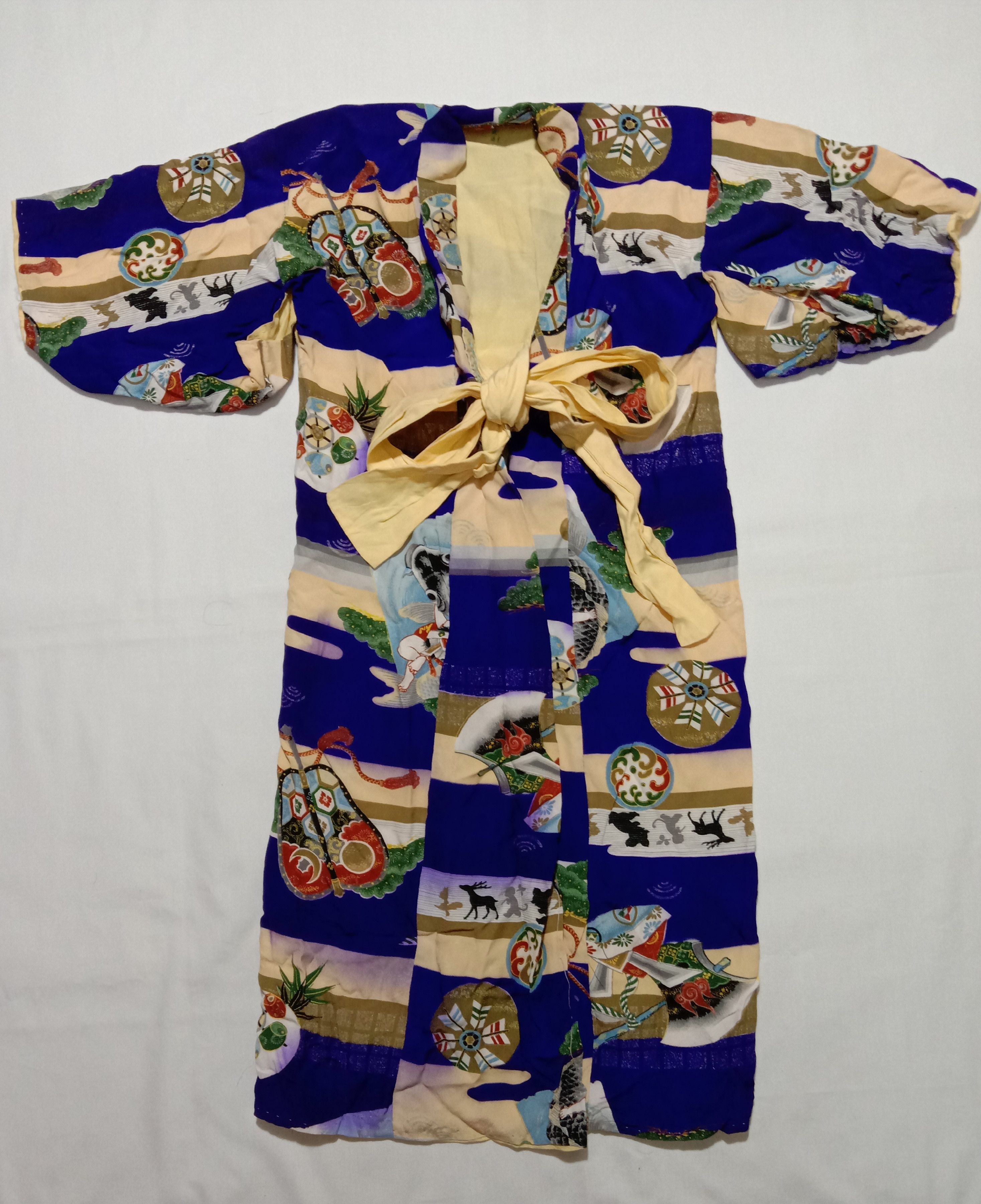 Edition Japan × Japanese Brand Kimono Hanten Haori Japanese Tradition Junior Kids Size Size US XXS / EU 40 - 1 Thumbnail