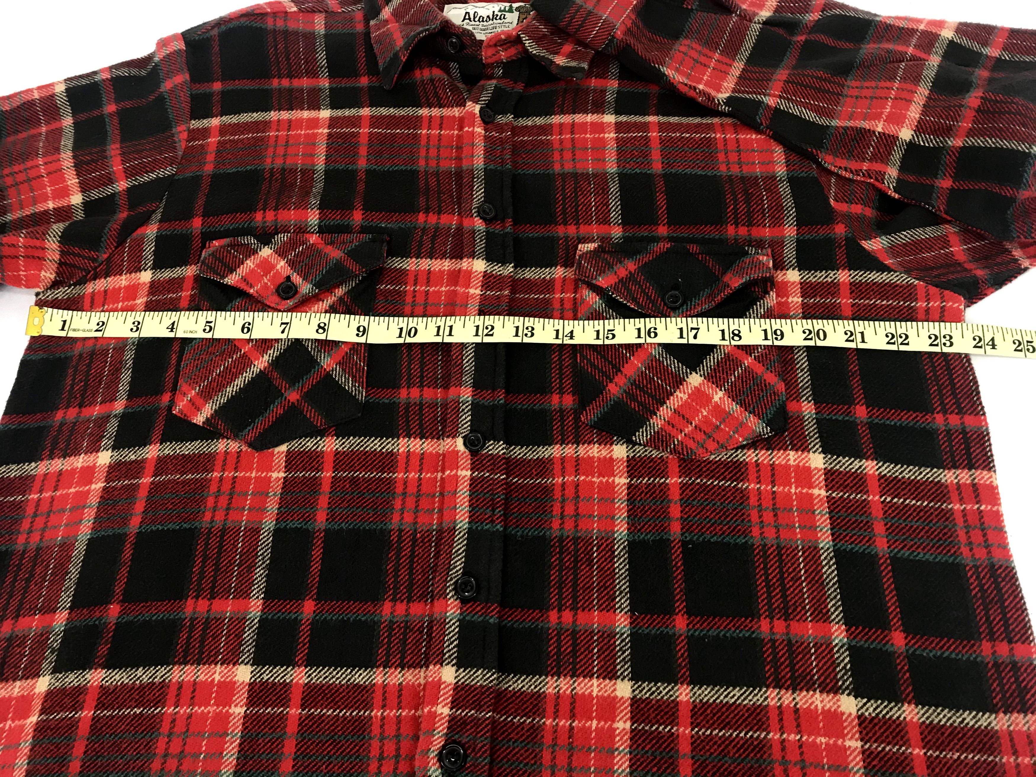 Flannel Vintage Levi's Strauss Made in Portugal Alaska Outdoor Life Size US XL / EU 56 / 4 - 11 Thumbnail