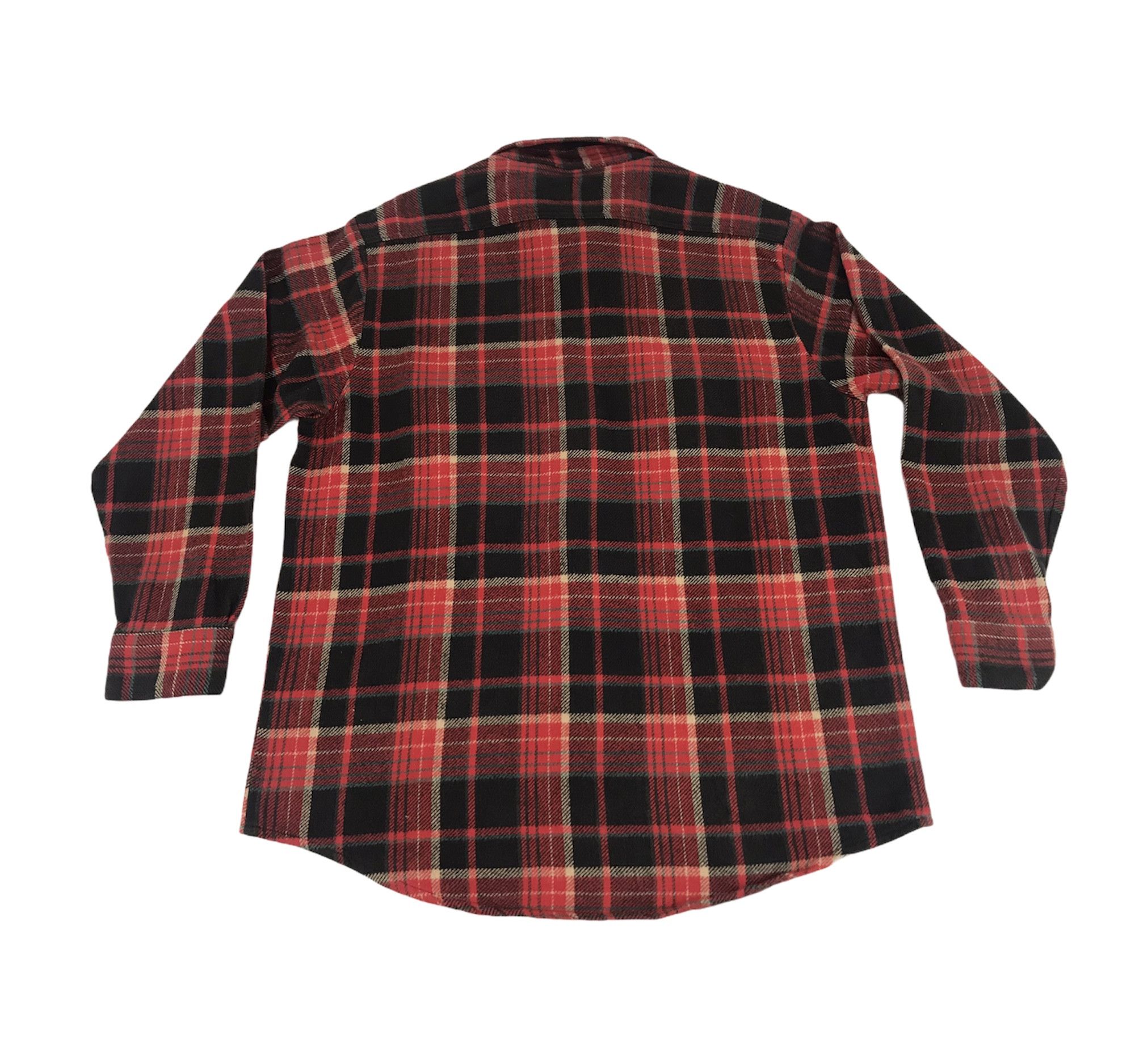 Flannel Vintage Levi's Strauss Made in Portugal Alaska Outdoor Life Size US XL / EU 56 / 4 - 2 Thumbnail