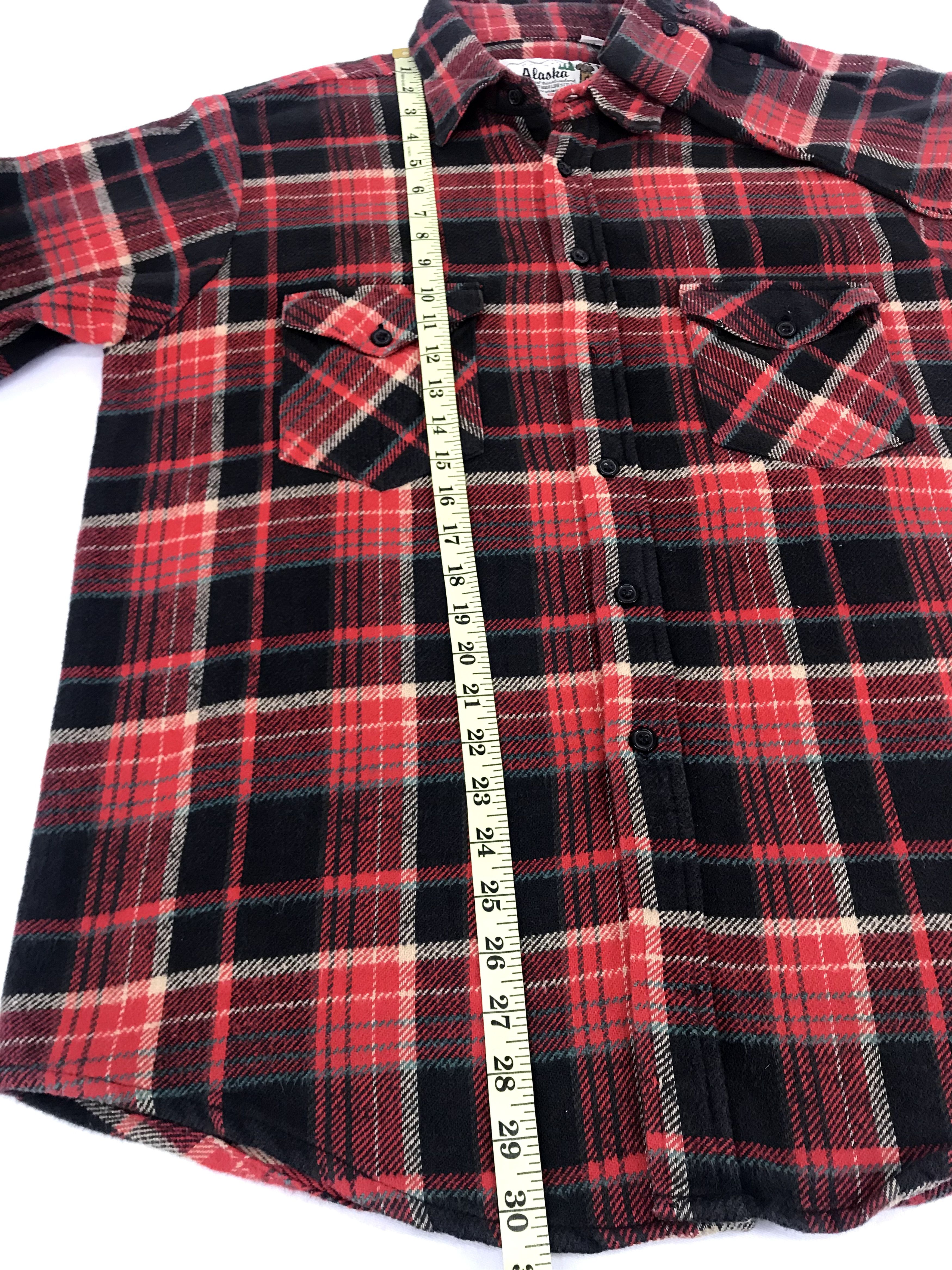 Flannel Vintage Levi's Strauss Made in Portugal Alaska Outdoor Life Size US XL / EU 56 / 4 - 12 Thumbnail