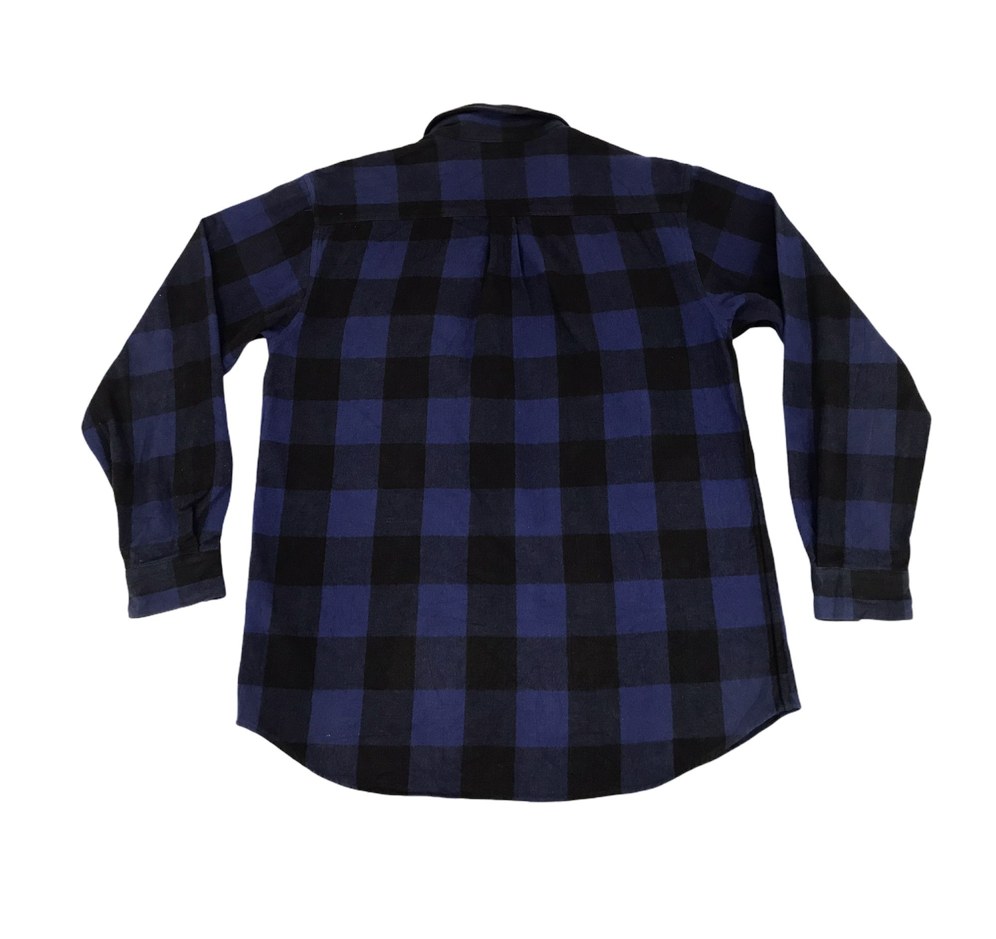 Flannel Vintage Style Road Runner Flannel Shirt Square Plaid Check Size US L / EU 52-54 / 3 - 2 Thumbnail