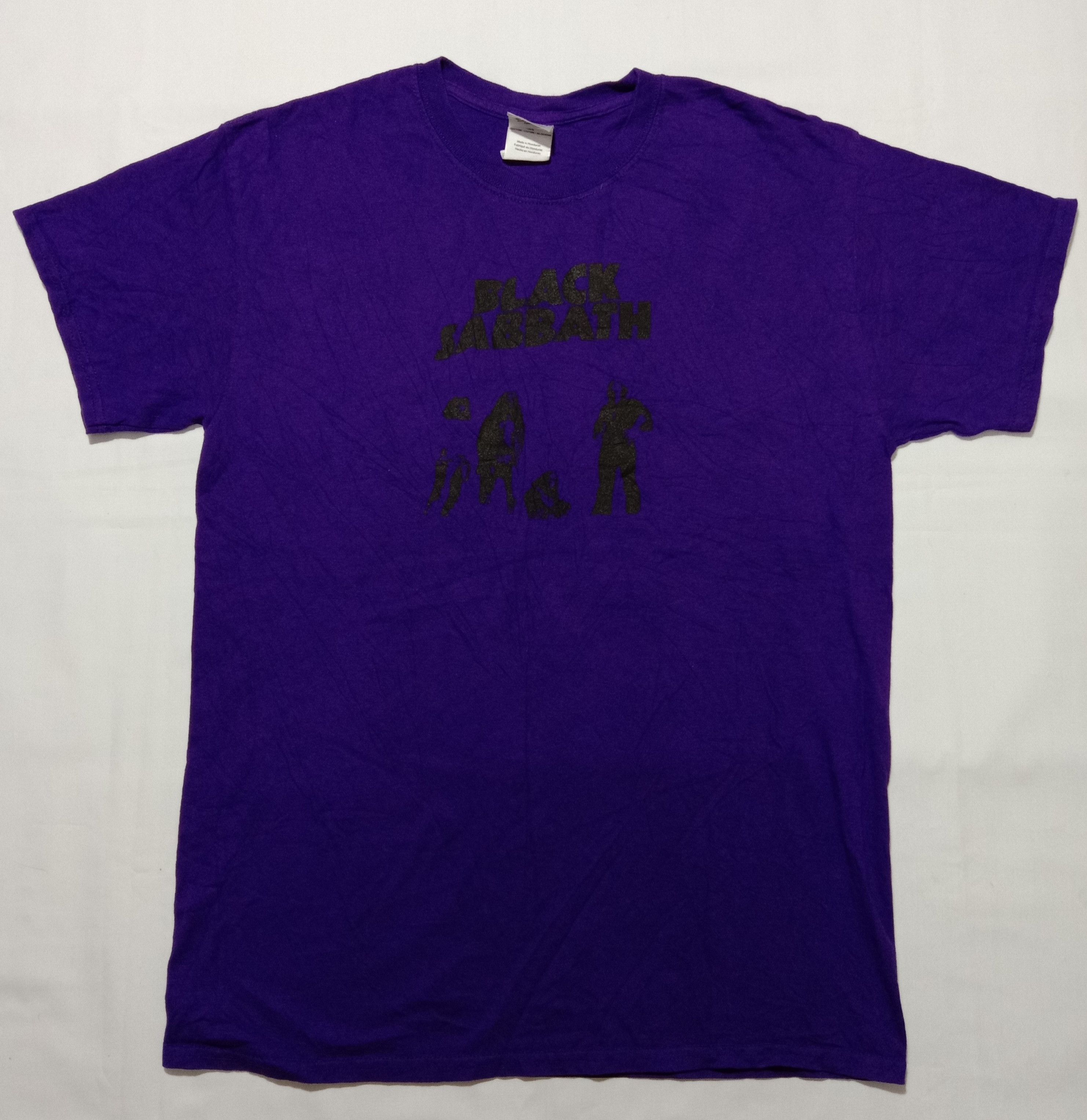 Band Tees Black Sabbath Heavy Metal Band Tees Big Spell Out Logo Size US M / EU 48-50 / 2 - 2 Thumbnail