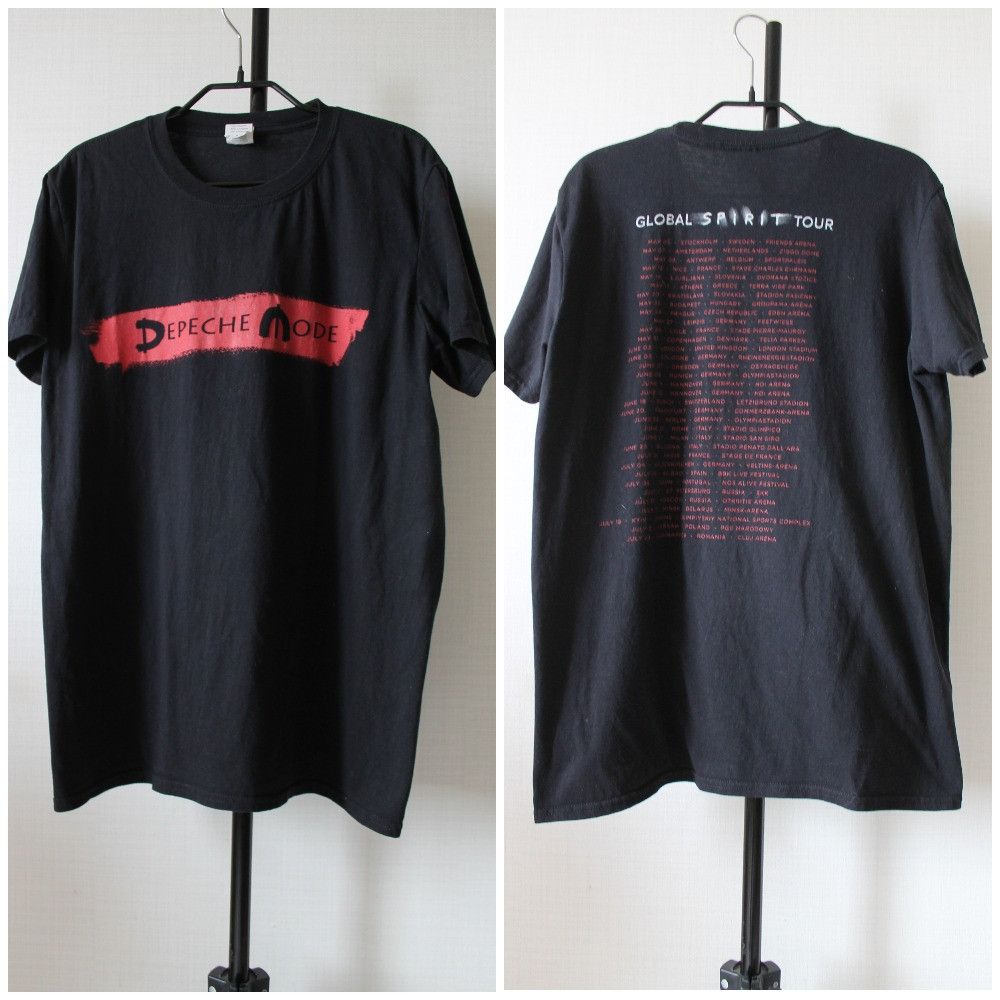 Band Tees Depeche Mode global spirit tour Band tee Rock Size US M / EU 48-50 / 2 - 1 Thumbnail