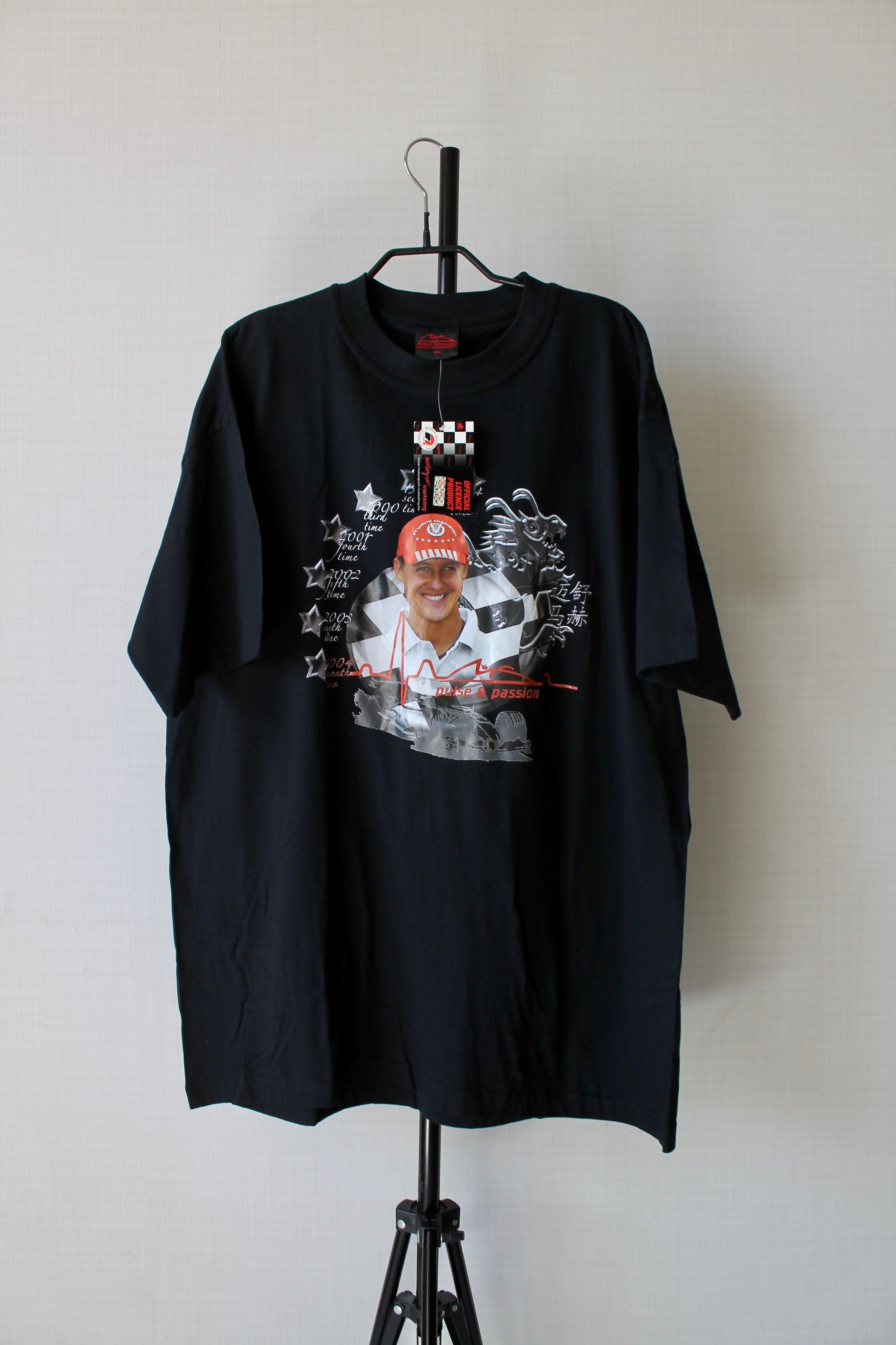 Formula 1 2004 Michael Schumacher Racing T Shirt Formula Uno F1 Size US XL / EU 56 / 4 - 1 Thumbnail