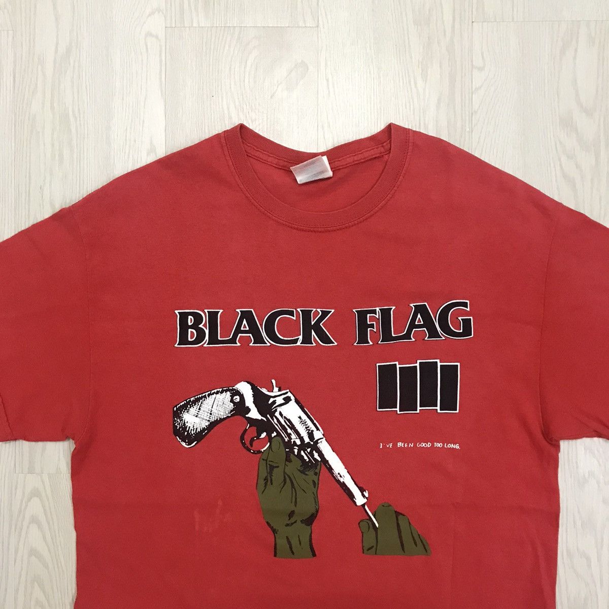 Band Tees Vintage BLACK FLAG Band Tee In My Head 86 Tour Weezer Size US M / EU 48-50 / 2 - 4 Thumbnail