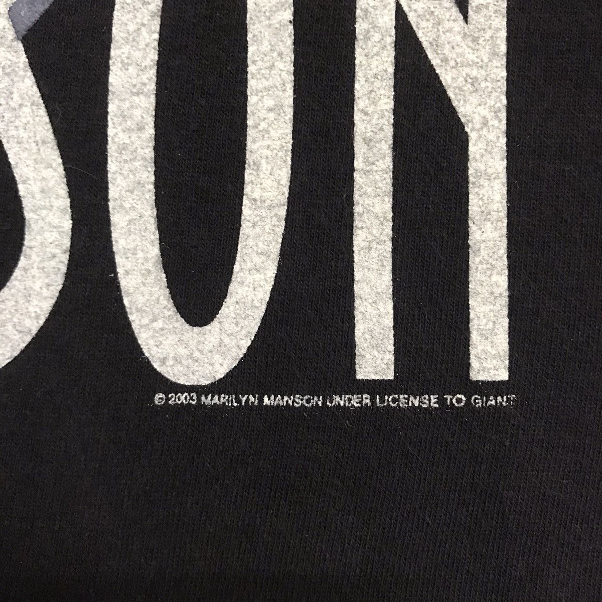 Band Tees Vintage Marilyn Manson Tee Bigger Than Satan Size US M / EU 48-50 / 2 - 5 Thumbnail