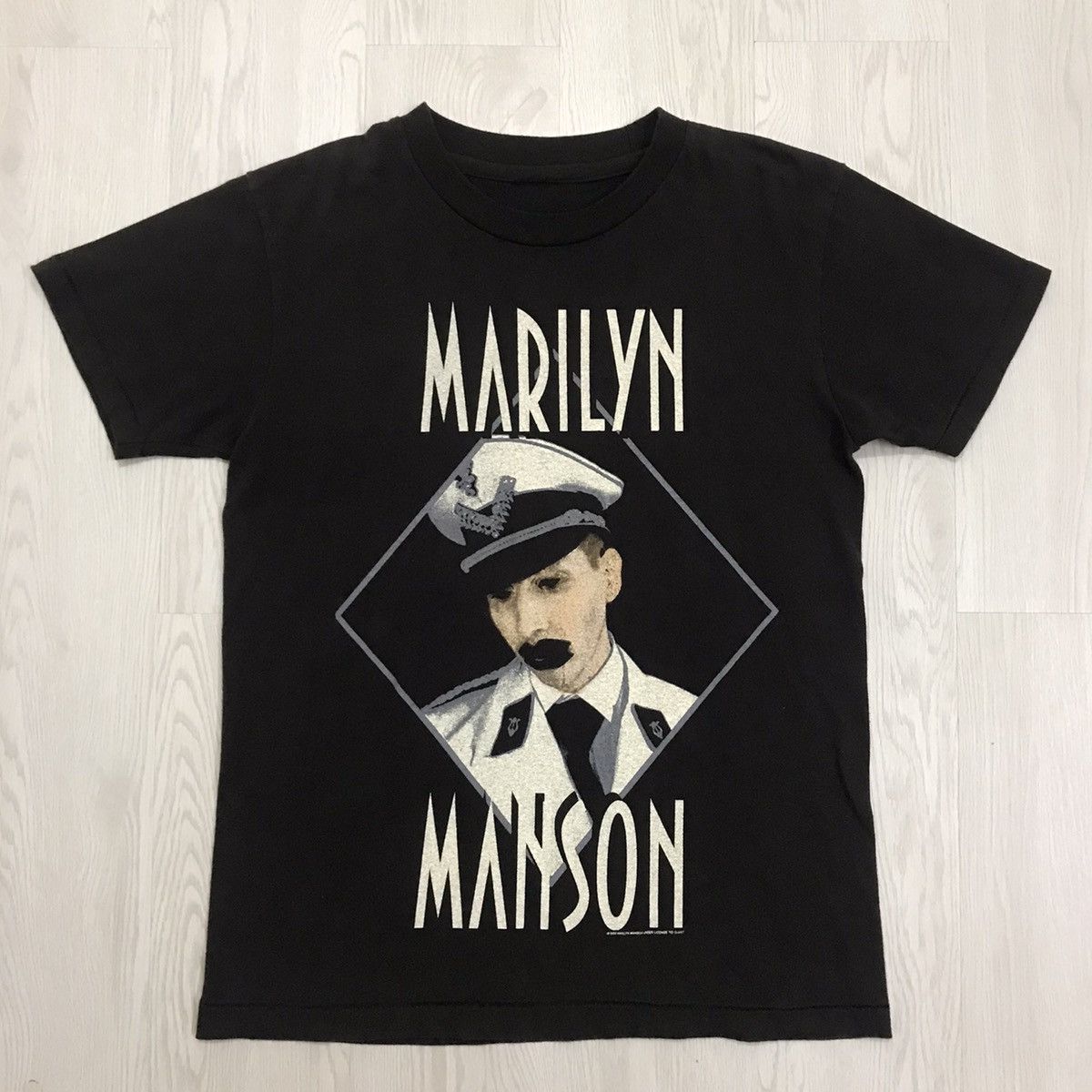 Band Tees Vintage Marilyn Manson Tee Bigger Than Satan Size US M / EU 48-50 / 2 - 2 Thumbnail