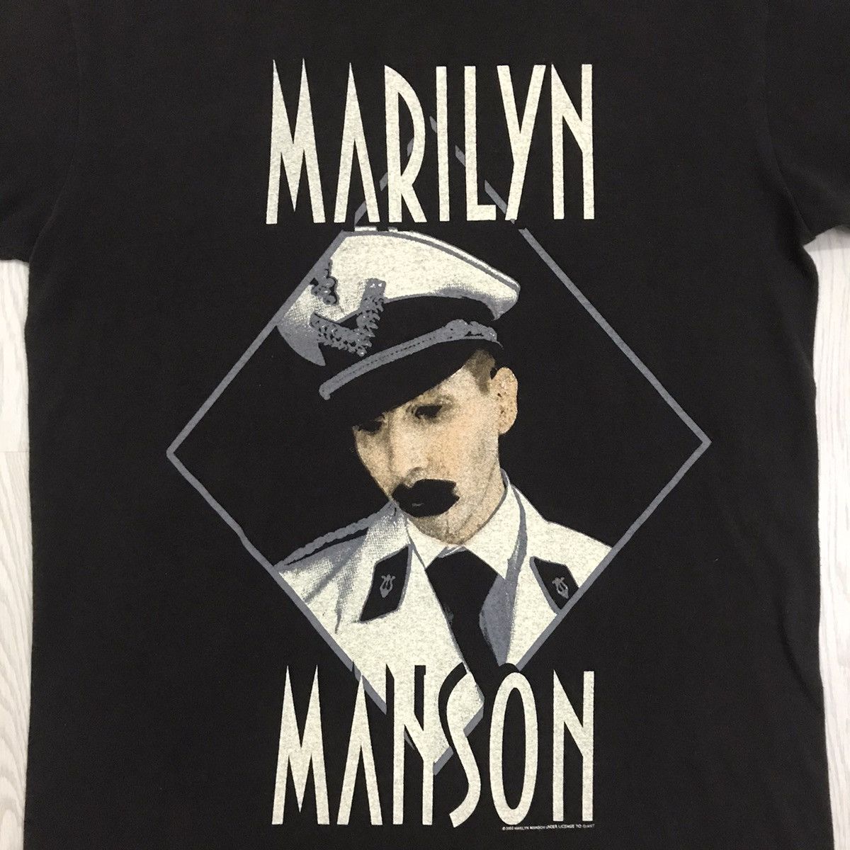 Band Tees Vintage Marilyn Manson Tee Bigger Than Satan Size US M / EU 48-50 / 2 - 4 Thumbnail